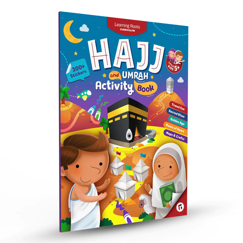 Hajj & Umrah Activity Book for Kids - Islamic Learning & Fun Educational Workbook for Muslim Children | Perfect for Ramadan, Eid Gifts & Homeschooling