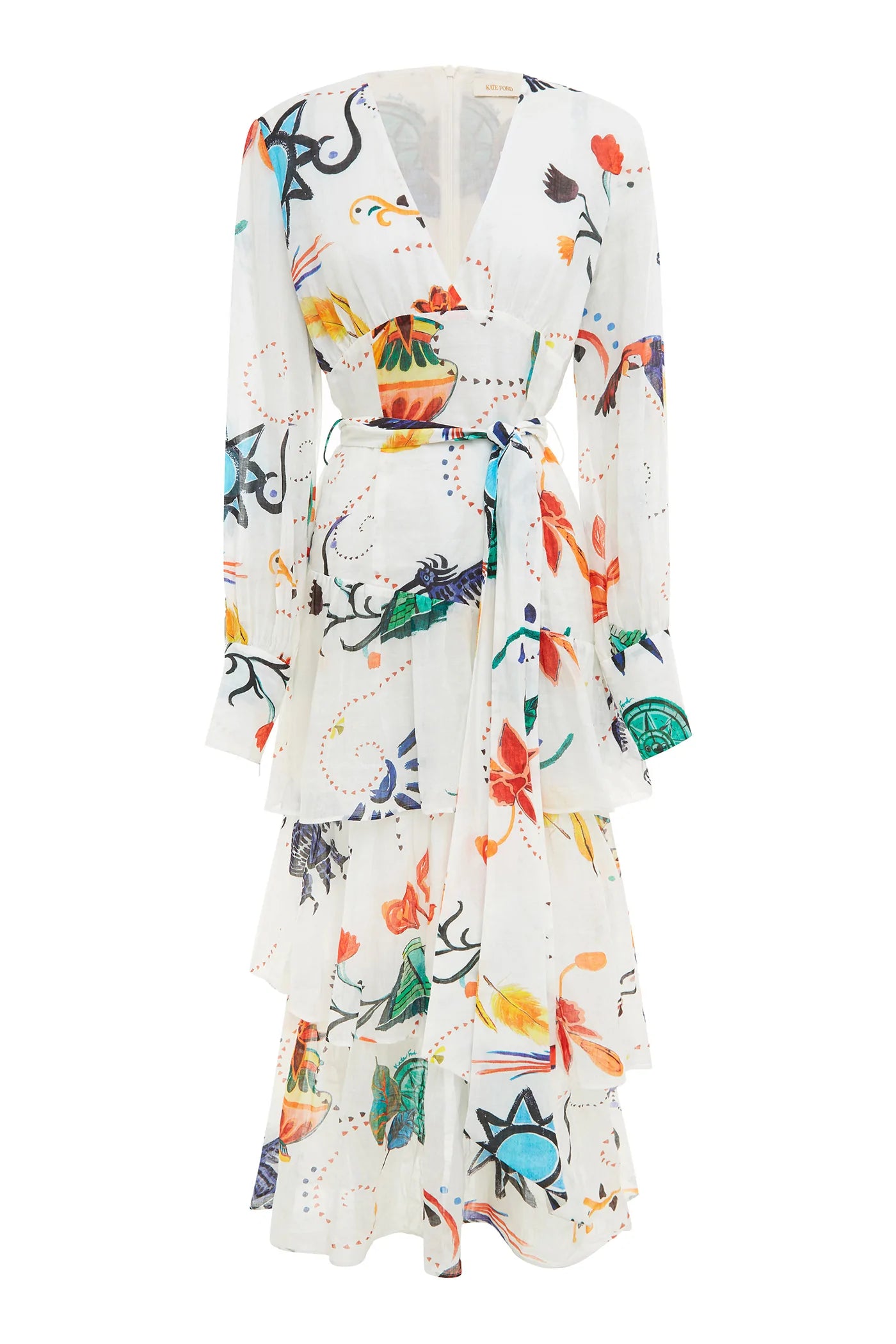 Cordia Women's Flowy Maxi Dress with Volume Sleeves - Elegant Boho Chic for Beach, Wedding & Summer Outfits