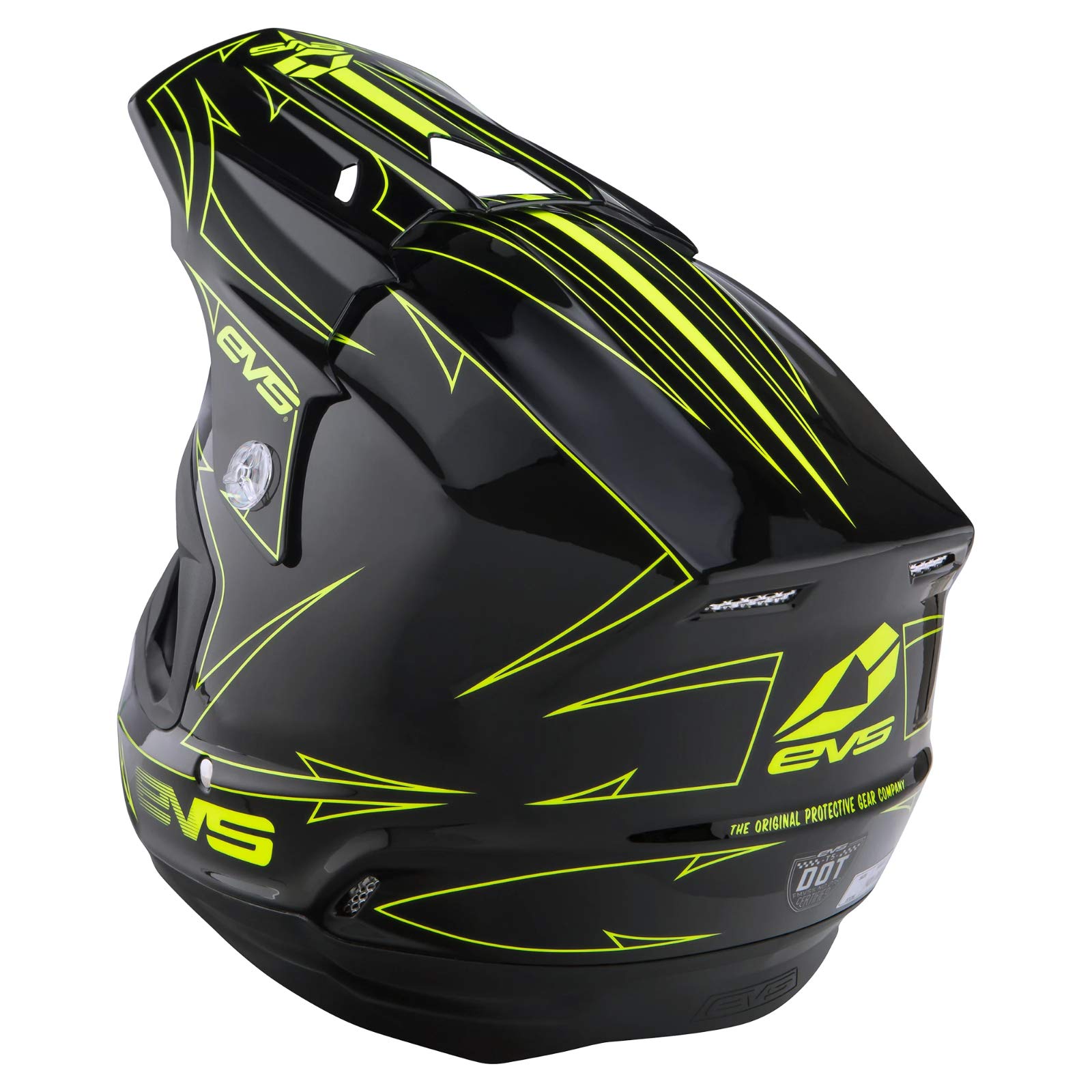 EVS Sports Off-Road Pinner Helmet (T5 Pinner) - Lightweight Motocross & Dirt Bike Helmet for Extreme Sports & Trail Riding