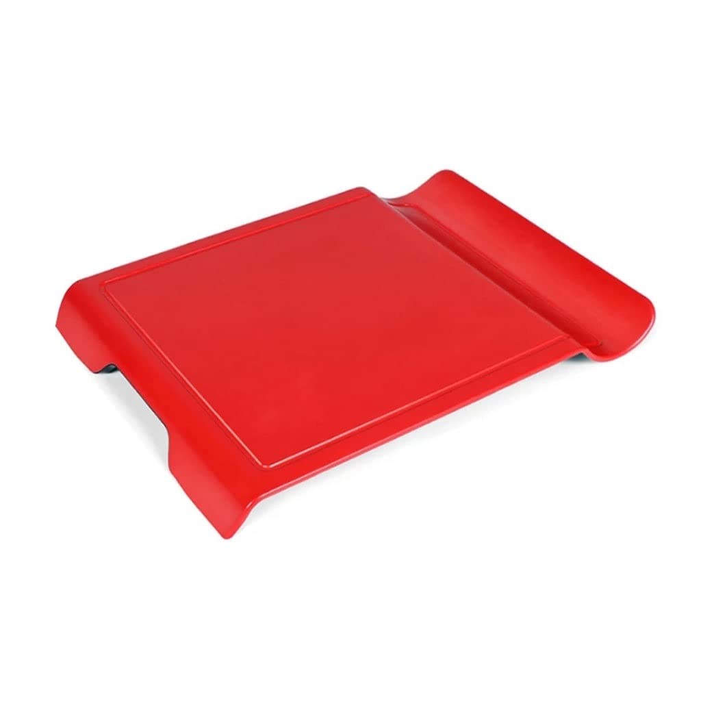 TWDYC Thickened Plastic U-Shaped Cutting Board with Juice Grooves - Non-Slip Multifunctional Chopping Board for Meat, Fruits & Vegetables - Perfect for Kitchen Prep, BBQ and Meal Prepping
