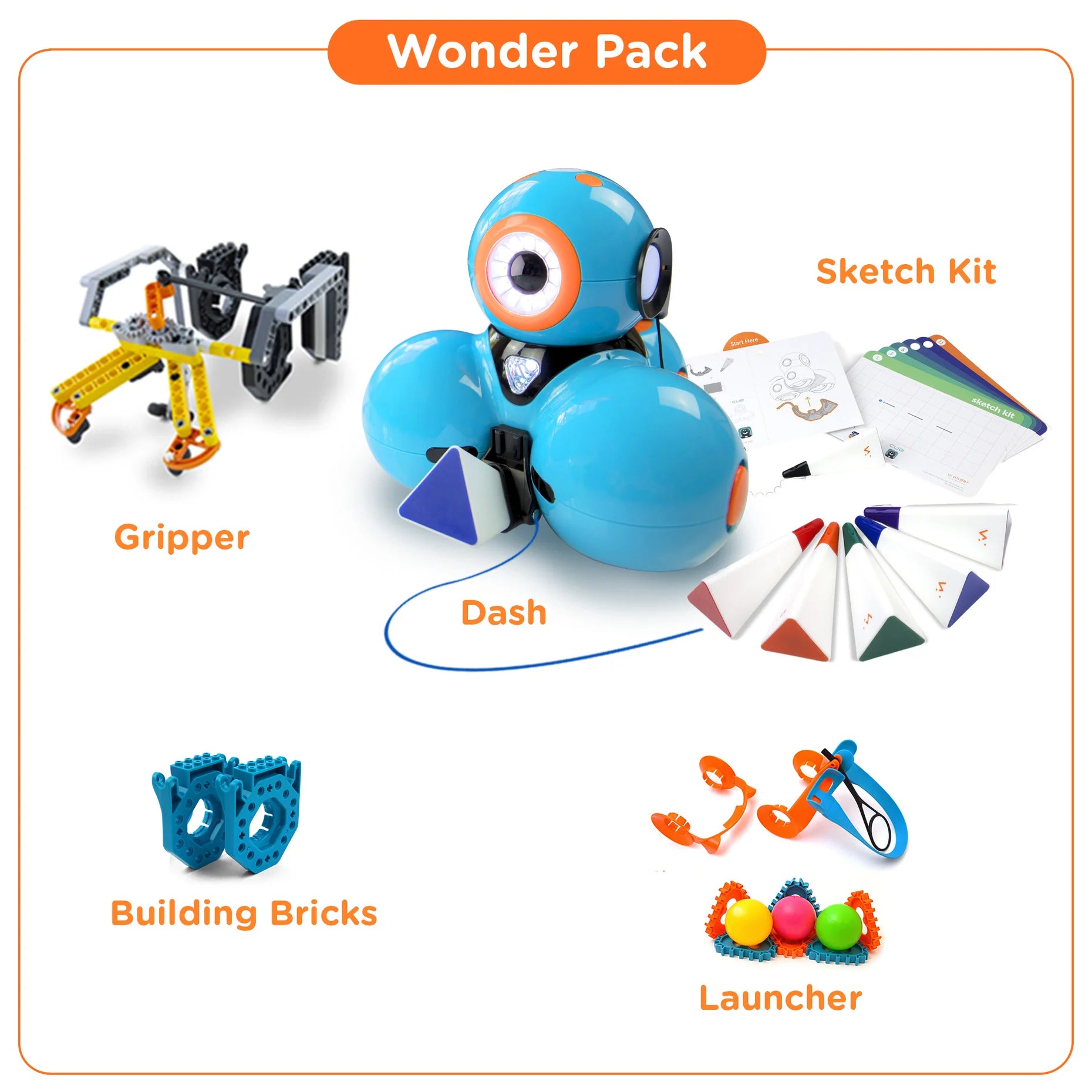 Wonder Workshop Make Wonder School with Wonder Packs - STEM Learning Kit for Kids | Perfect for Classroom Activities & Homeschool Education