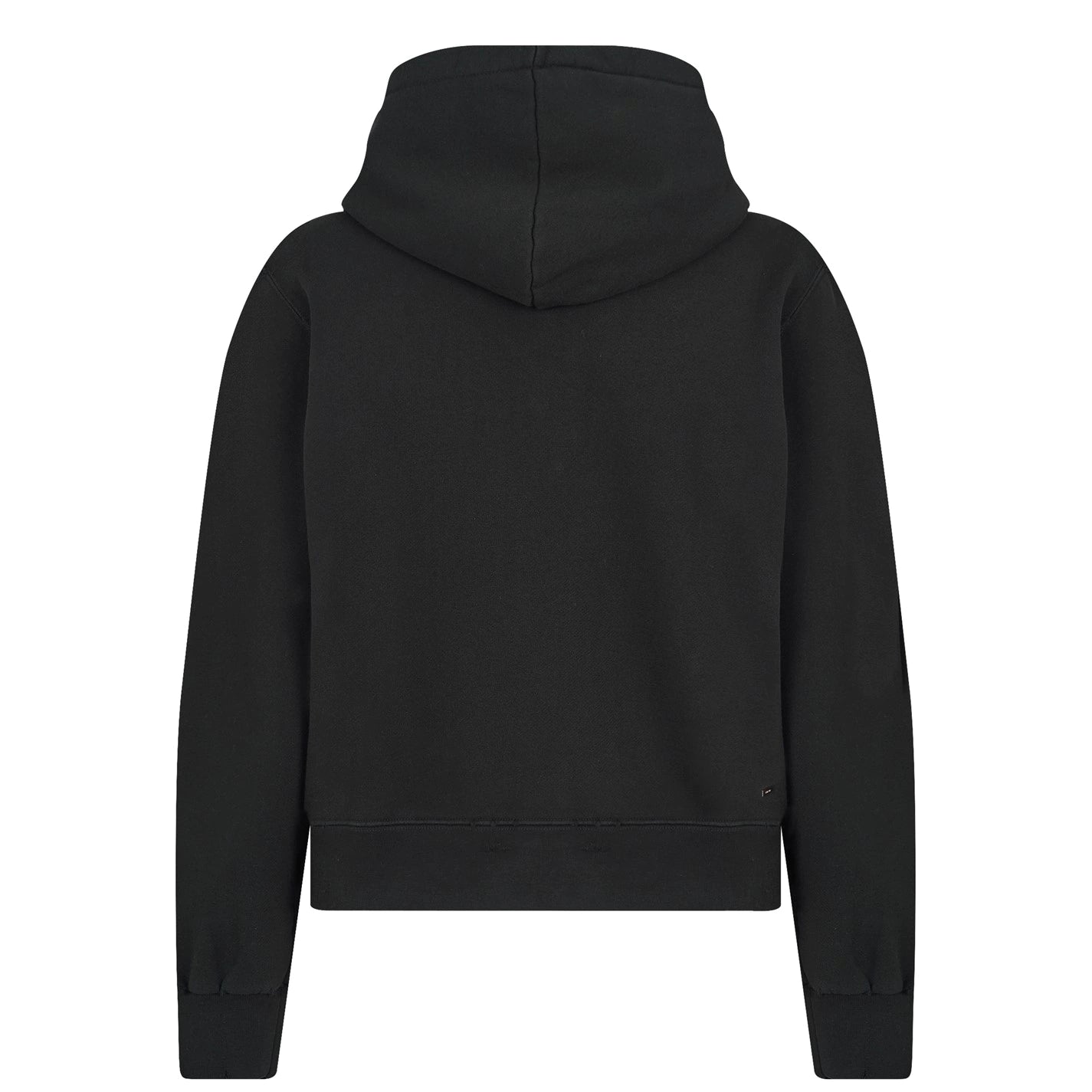 Amiri Black Bandana Logo Hoodie for Men - Streetwear Fashion Hooded Sweatshirt with Adjustable Drawstring | Perfect for Casual Wear, Urban Style & Hip-Hop Outfits