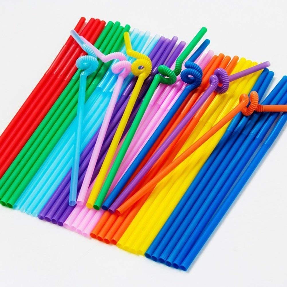 50pcs Reusable Drink Pouches with Colorful Straws - Leakproof Freezer Safe Juice & Water Bags, Transparent Reclosable Zipper Pouches for Kids, Outdoor, Picnics, Camping & Travel