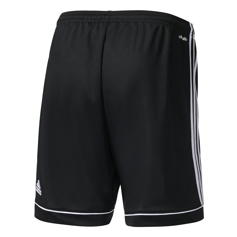 Adidas Youth Squadra 17 Soccer Shorts - Black/White - Breathable Athletic Shorts for Boys - Perfect for Training, Games & Casual Wear