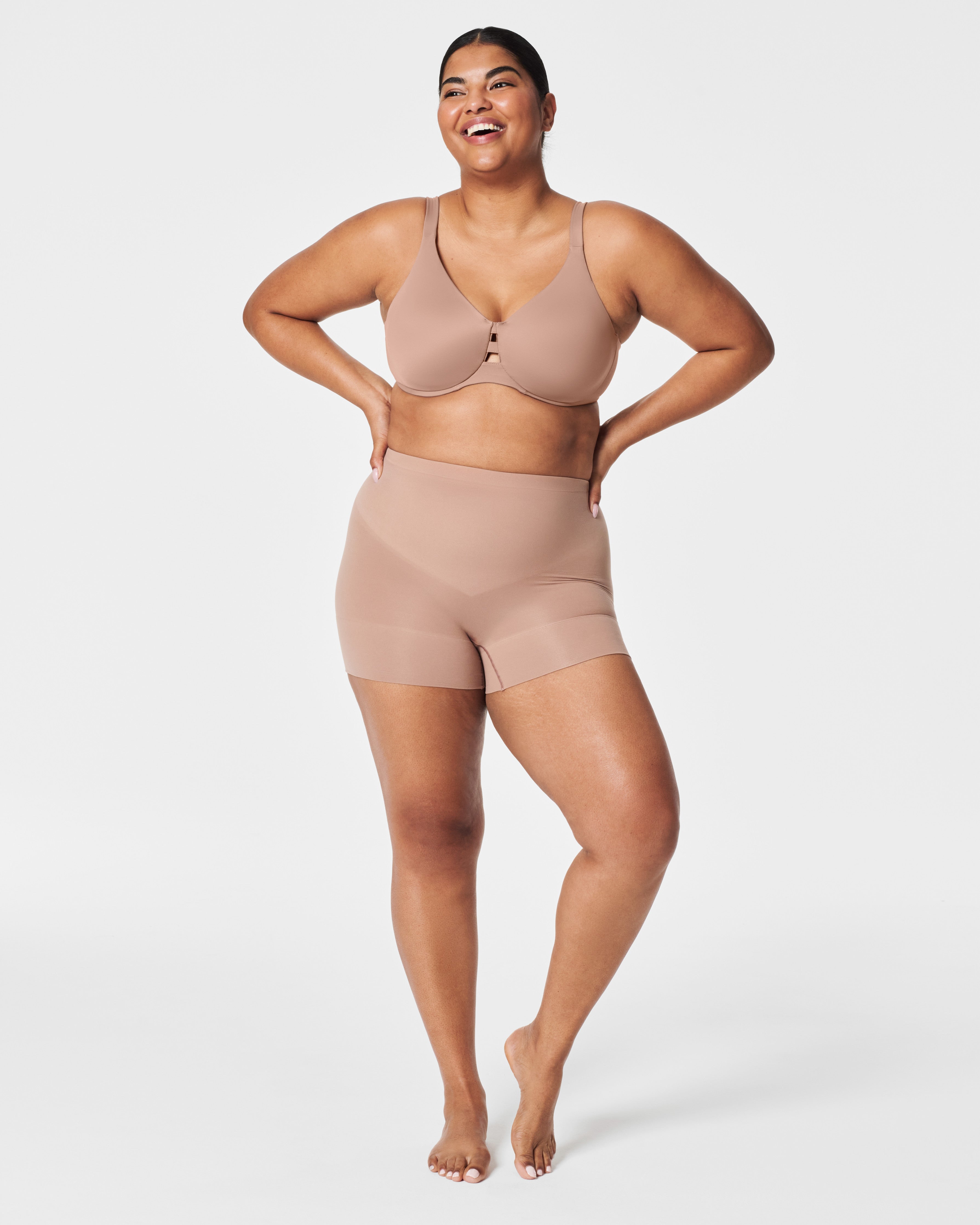 SPANXsculpt™ Seamless Power Shorty - High Waist Shapewear Shorts for Women, Tummy Control & Thigh Slimming | Perfect for Dresses, Skirts & Everyday Wear
