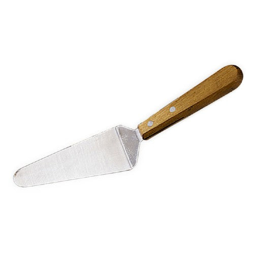 American Metalcraft 19006 Stainless Steel Pizza and Pie Server with 5 Blades & Comfortable Wooden Handle - Perfect for Serving Slices at Parties, BBQs, and Family Dinners