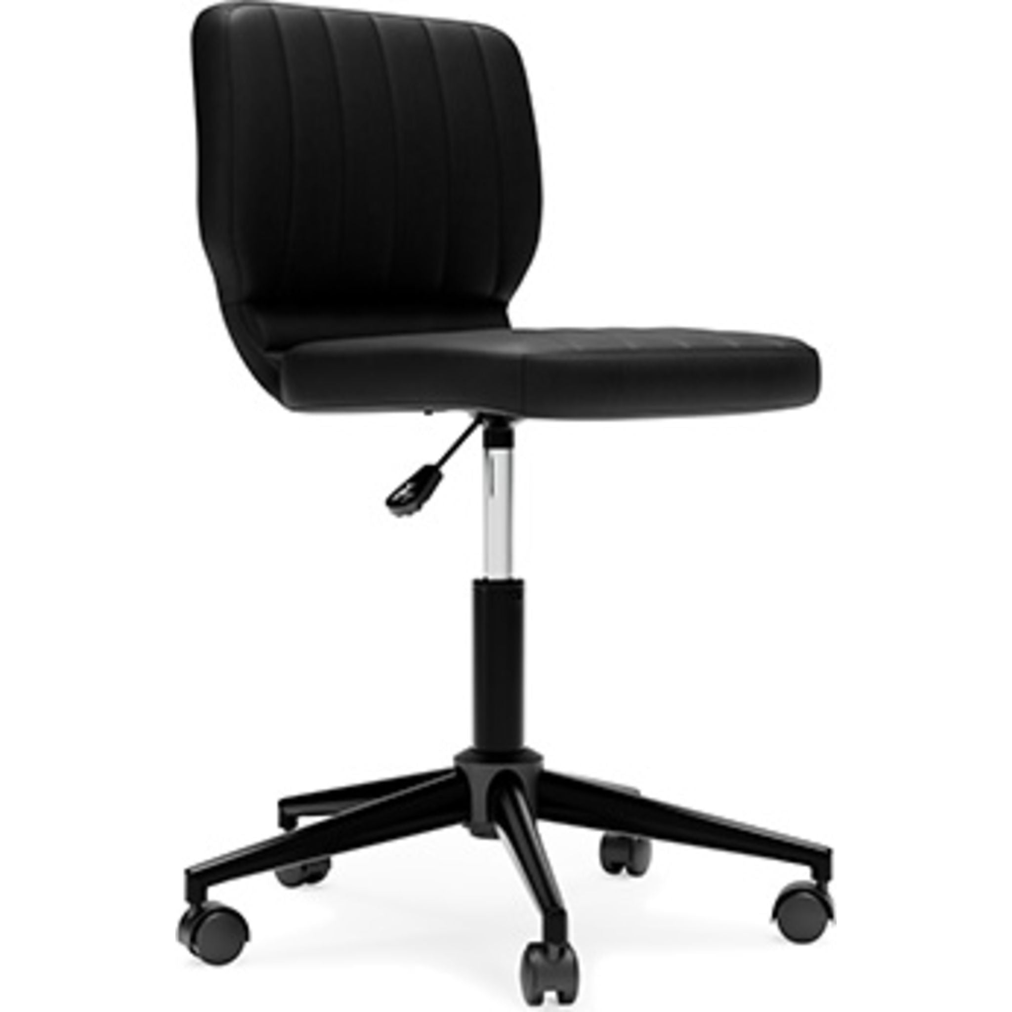 Beauenali Ergonomic Office Chair - Adjustable Height, Swivel & Rolling - Black - Perfect for Home Office, Gaming & Workspace Comfort