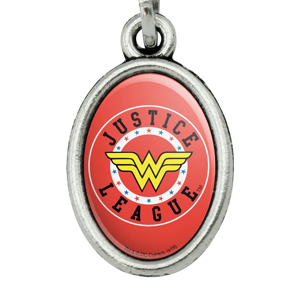 Justice League Wonder Woman Metal Bookmark - DC Comics Superhero Book Marker with Oval Charm for Gifts, Collectibles & Reading Accessories | Perfect for Book Lovers, Fans & Comic Enthusiasts