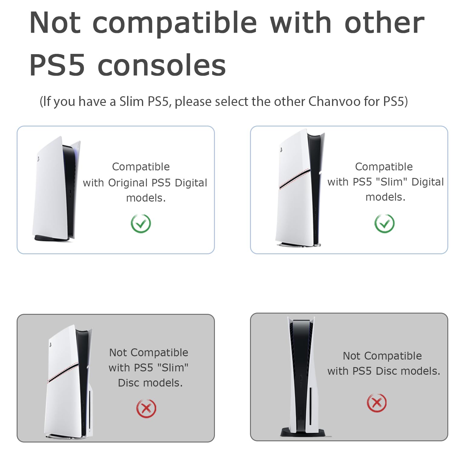 PS5 & PS5 Slim Under Desk Mount - Aluminum Under Shelf Holder for PS5 Digital Edition (Not Compatible with Disc Version) - Perfect for Gaming Setups, Home Theaters & Office Spaces (Silver)