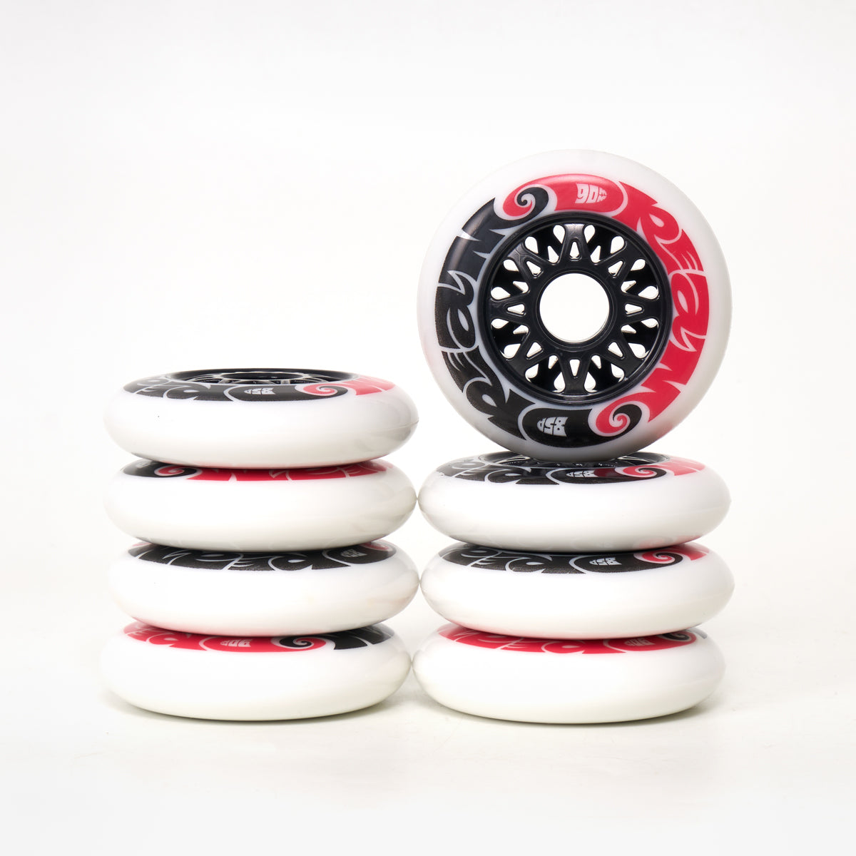 Dream 90mm Wheels - 8 Pack Premium Skateboard Wheels for Smooth Riding | Perfect for Street Skating, Longboards & Cruisers