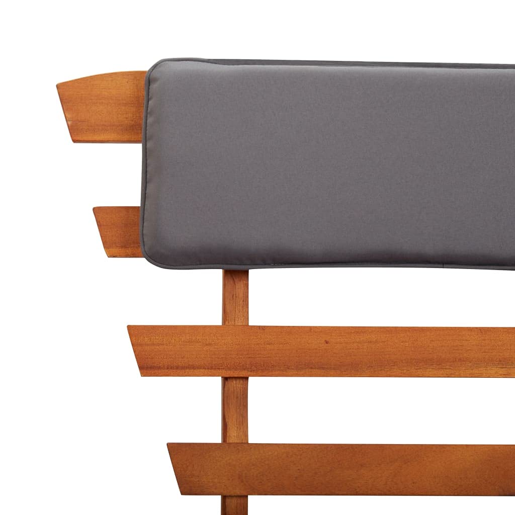 2-in-1 Patio Daybed & Outdoor Convertible Sofa - 74.8