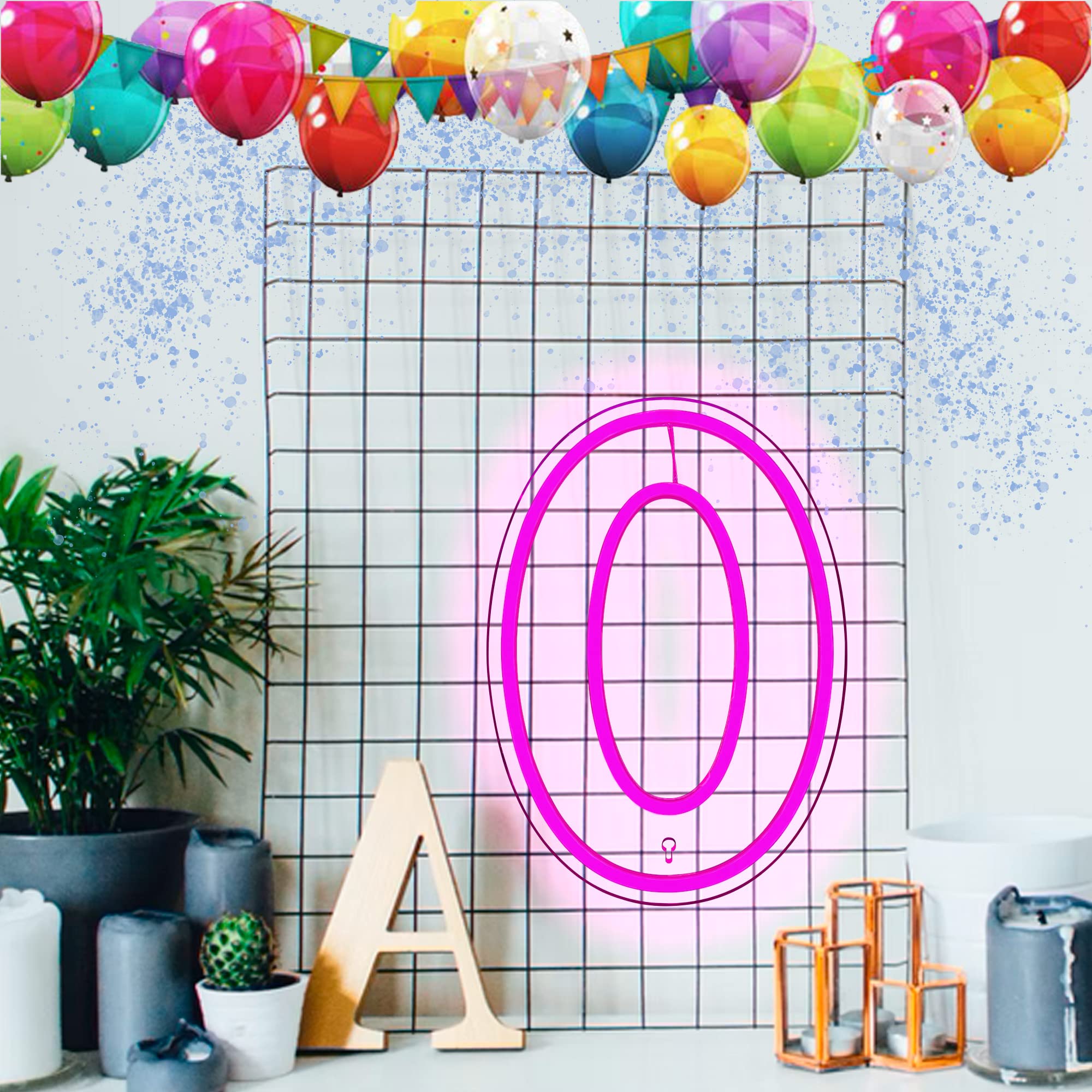 Custom Neon Sign for Wall Decor - Personalized LED Neon Light for Birthday, Valentine's Day, Wedding Gift, Party, Bedroom & Bar - Large 10