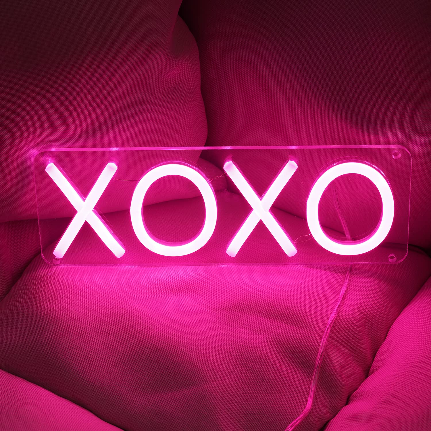 Custom Neon LED Signs - Personalized Wall Decor for Bedroom, Wedding & Birthday Party | Dimmable Neon Name Sign in Various Colors & Sizes (10