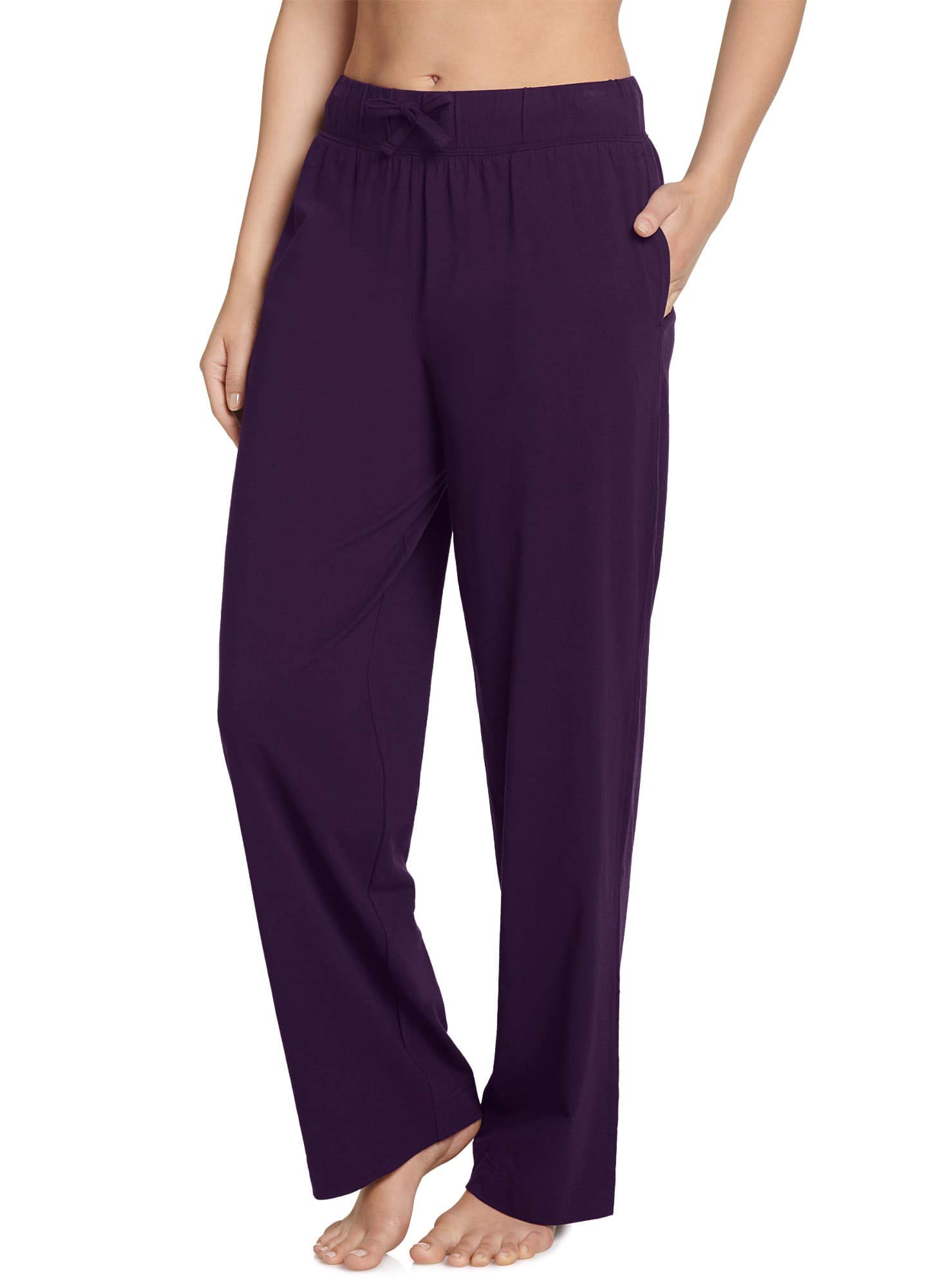 Jockey Women's 100% Cotton Sleepwear Pants - Soft & Comfortable Nightwear for Lounge, Travel & Home Relaxation