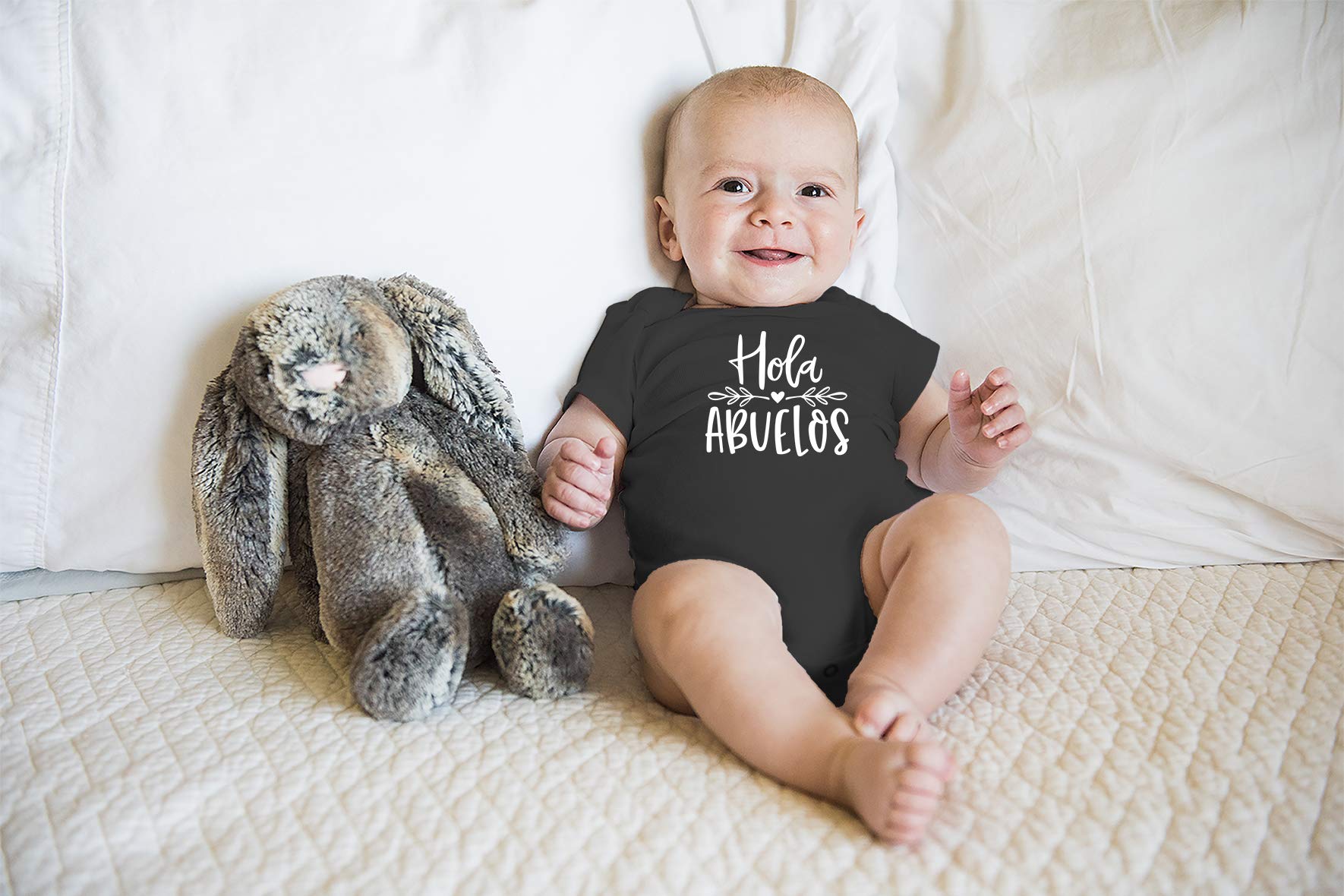Funny Baby Essentials Bodysuit - Cute Newborn Boy & Girl Romper Outfit - Perfect for Family Photos, Grandparents Gifts & Everyday Wear