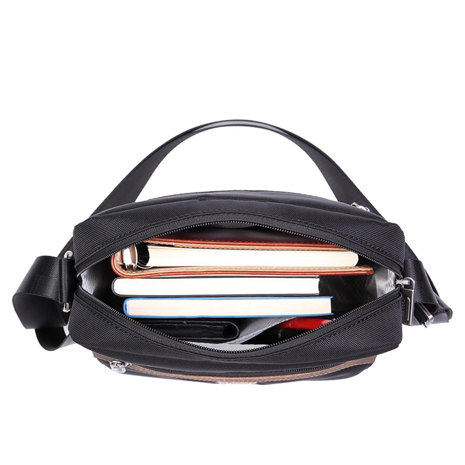 TRP0218N Troop London Urban Crossbody Bag for Men & Women - Stylish & Durable Shoulder Bag for Travel, Work & Everyday Use