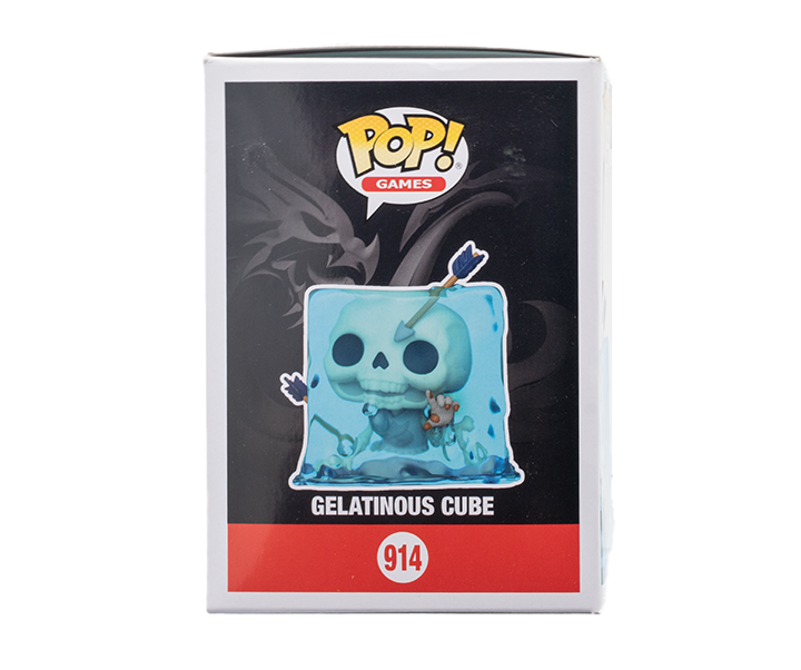 Funko Pop! Gelatinous Cube (Blue) Dungeons & Dragons 914 - 2023 Wondrous Convention Exclusive Collectible Figure | Perfect for D&D Fans, Gaming Room Decor & Fantasy Collectors