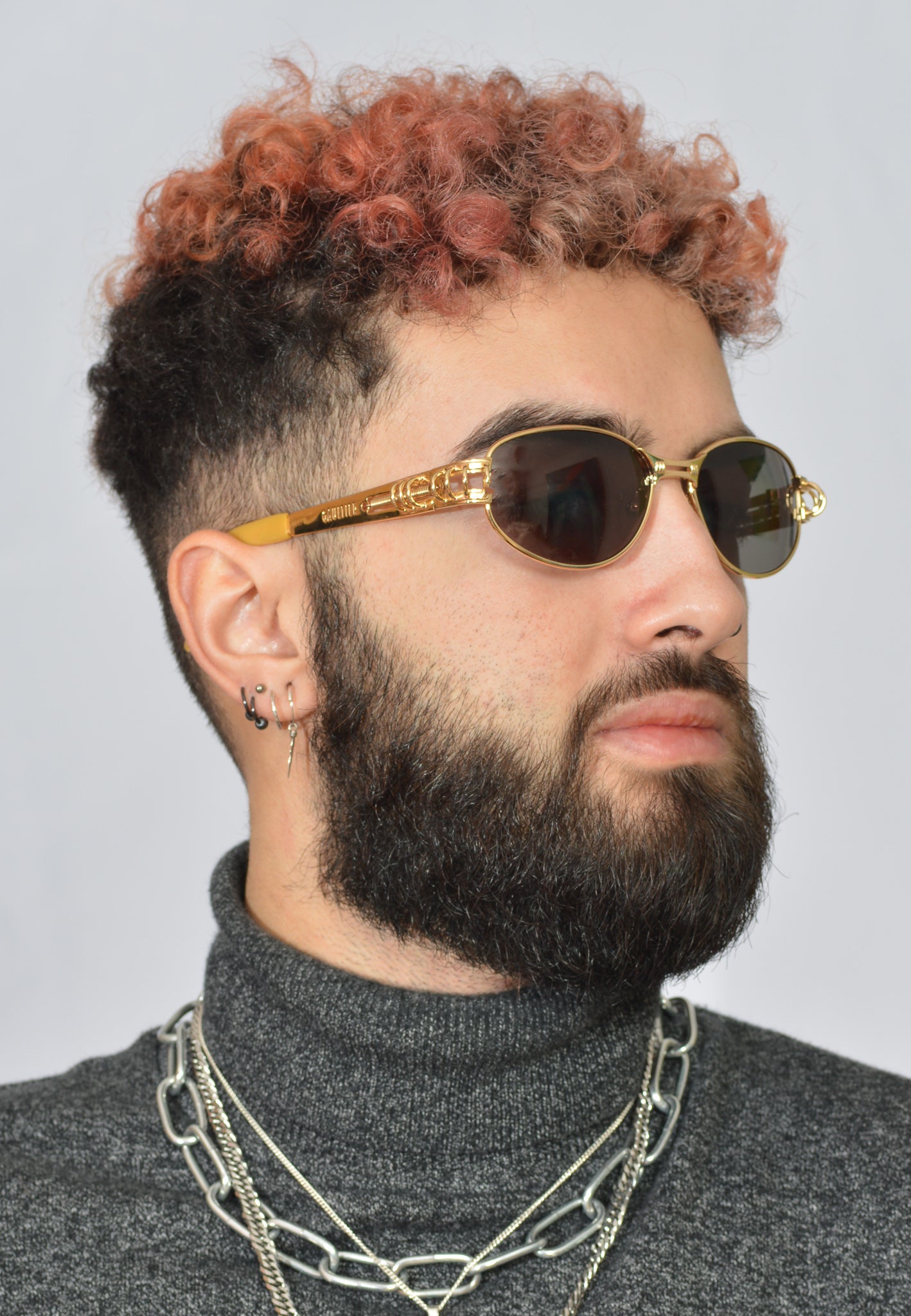 Jean Paul Gaultier 56 6105 Designer Sunglasses for Women & Men - UV Protection, Luxury Fashion Shades for Outdoor, Travel & Beach Activities
