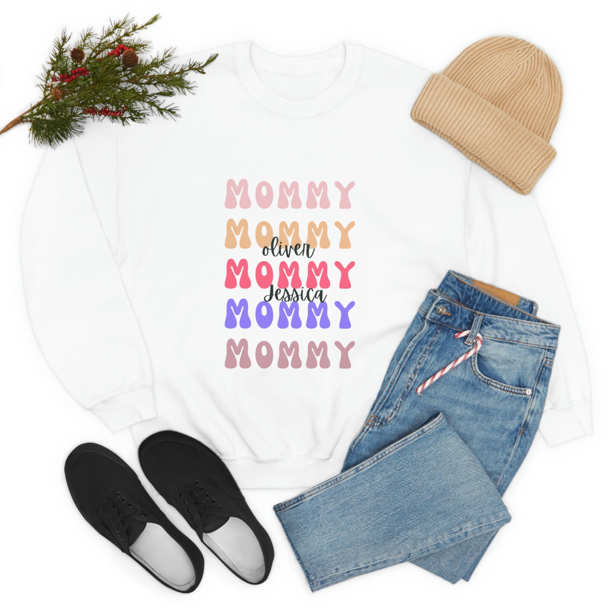 Funny Mother's Day Mom Hoodie - Cute & Comfortable Pullover Sweatshirt for Women - Perfect Gift for Mom, Grandma, Wife - Great for Family Photos, Relaxing at Home & Special Occasions