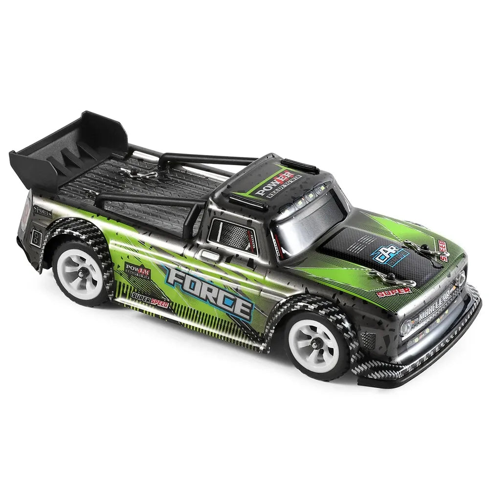 WLtoys 284131 1/28 Scale 2.4GHz 4WD High-Speed 30km/h Remote Control Drift Racing Car with LED Lights - Perfect for Indoor/Outdoor RC Racing and Drifting Practice