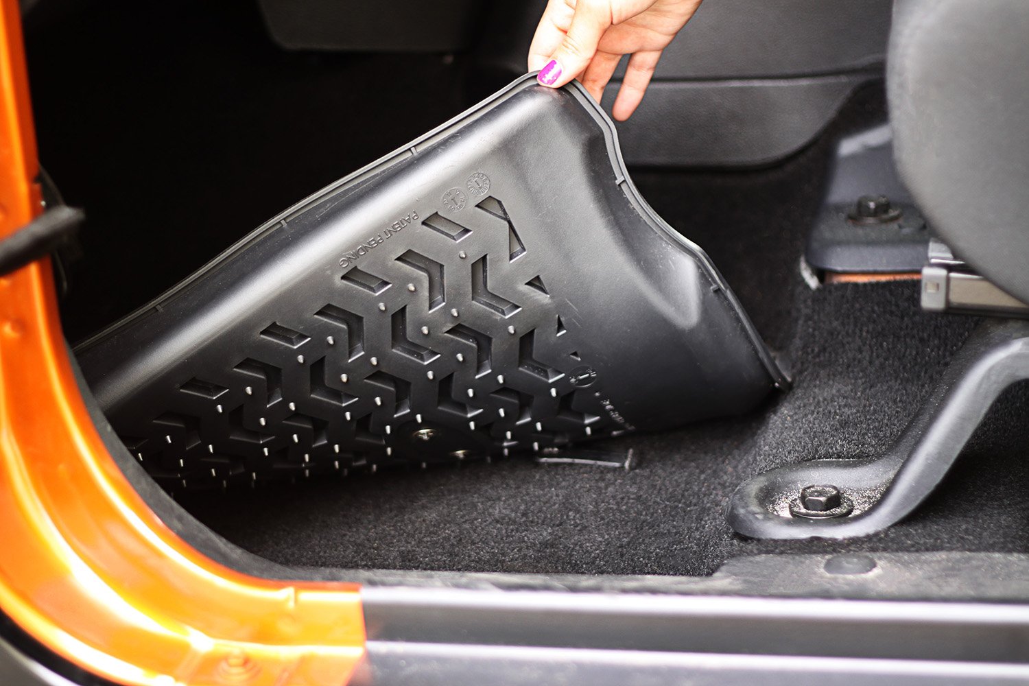 Rugged Ridge All-Terrain Front Floor Liners for 2007-2013 Chevy Silverado 1500 & GMC Sierra 1500 | Extended & Crew Cab | Also Fits 2007-2014 2500/3500 Models, Suburban, Tahoe, Yukon | Heavy Duty Protection for Off-Road & Daily Driving