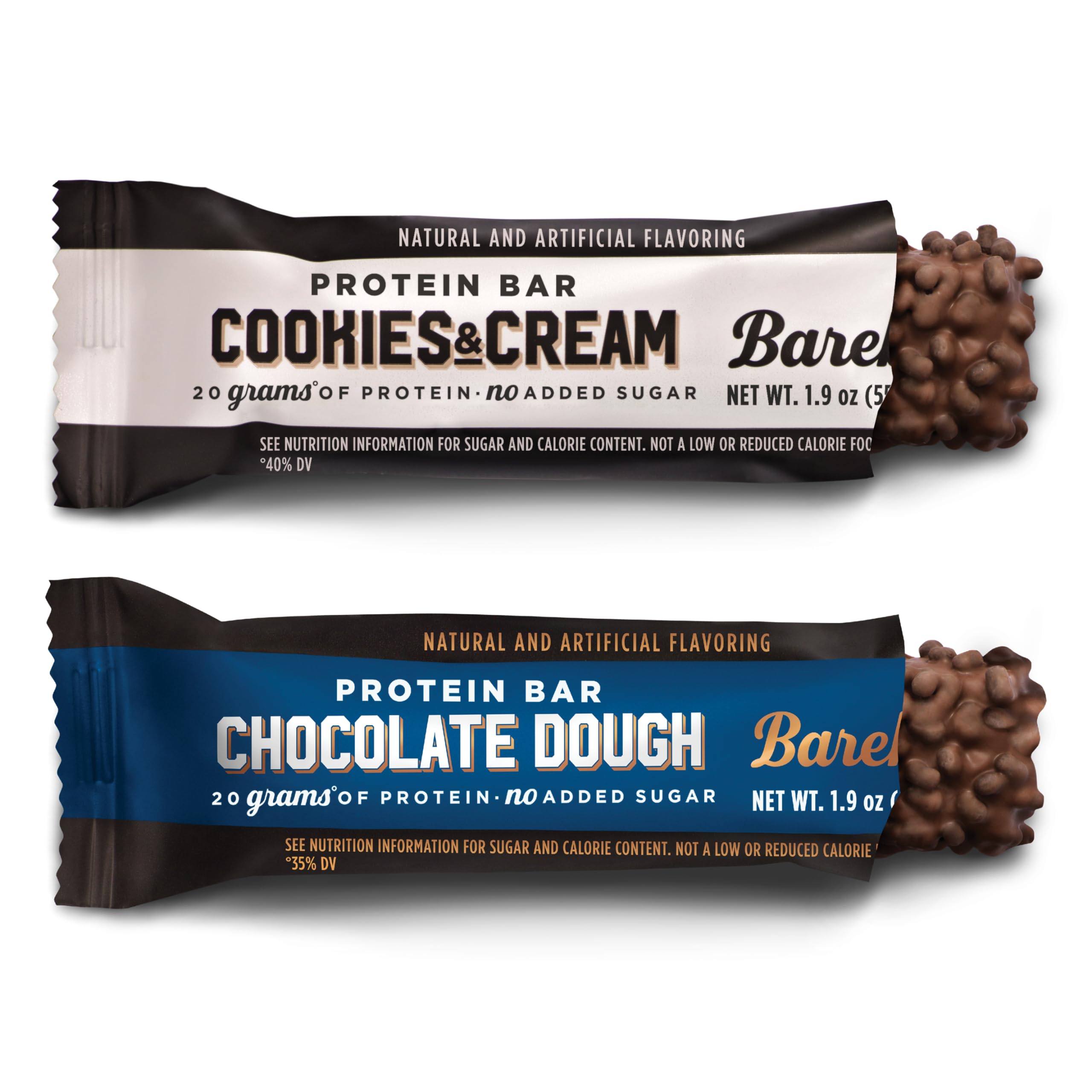 Barebells High Protein Bars Variety Pack - 16 Count (1.9oz Each) | 20g Protein, Low Sugar (1g) | Chocolate Flavored Protein Snacks for Fitness, Weight Loss & Post-Workout Recovery