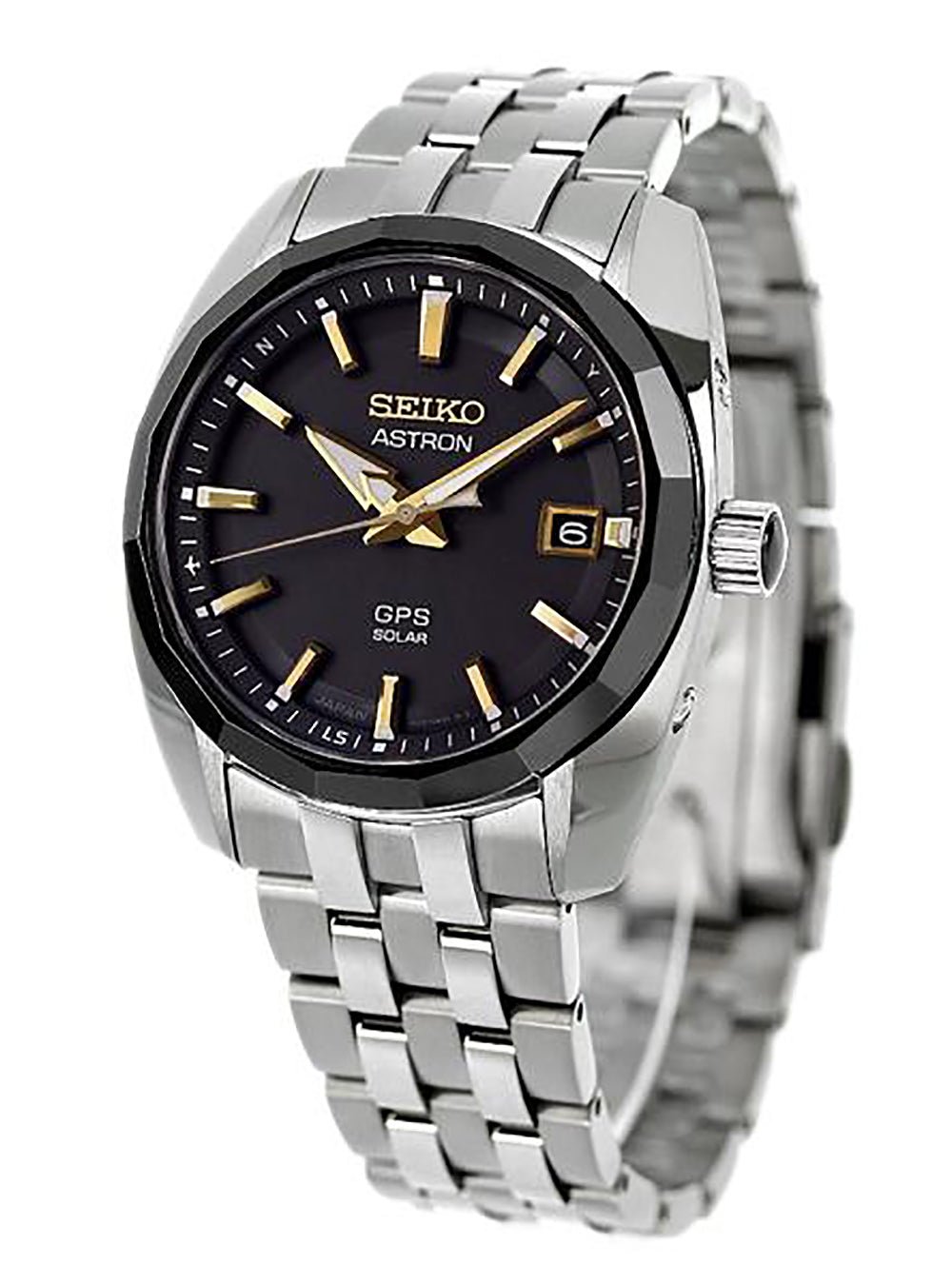 SEIKO ASTRON GLOBAL LINE SBXD011 GPS Solar Watch - Made in Japan JDM - Luxury Men's Watch for Business, Travel & Everyday Wear