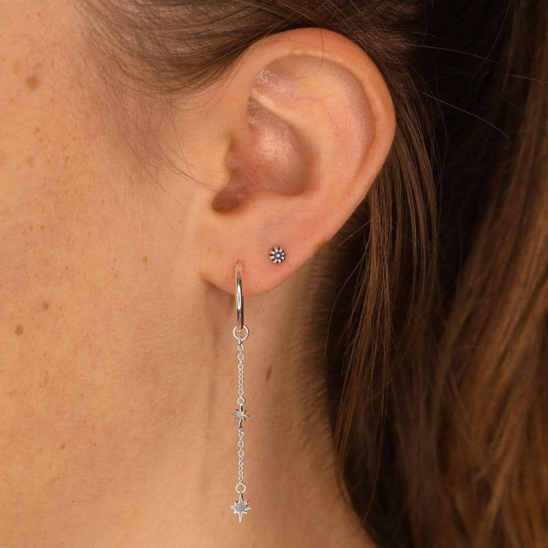 Wild Flower Stud Earrings for Women - Dainty Floral Studs for Everyday Wear, Gift Giving & Special Occasions