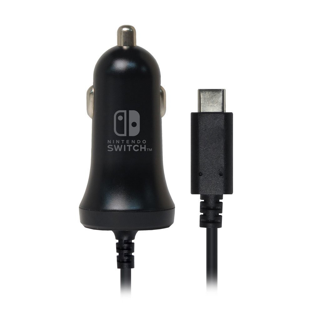 Official Nintendo Licensed HORI USB High-Speed Car Charger for Nintendo Switch - Perfect for Road Trips & Gaming on the Go