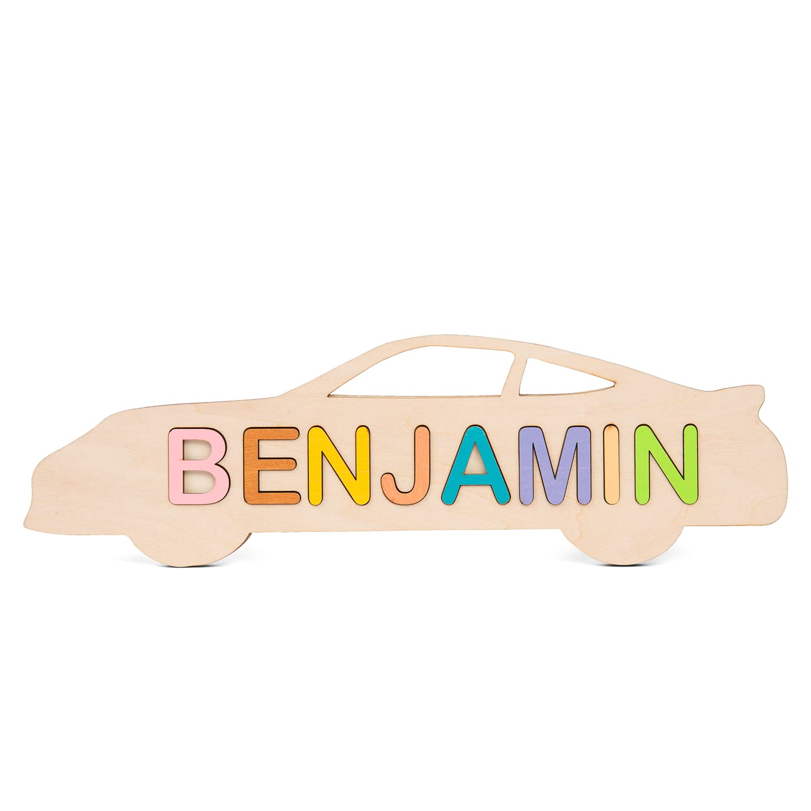 Personalized Wooden Name Puzzle - Educational Gift for Kids, Baby Boy & Girl - Perfect for Christmas & Birthday