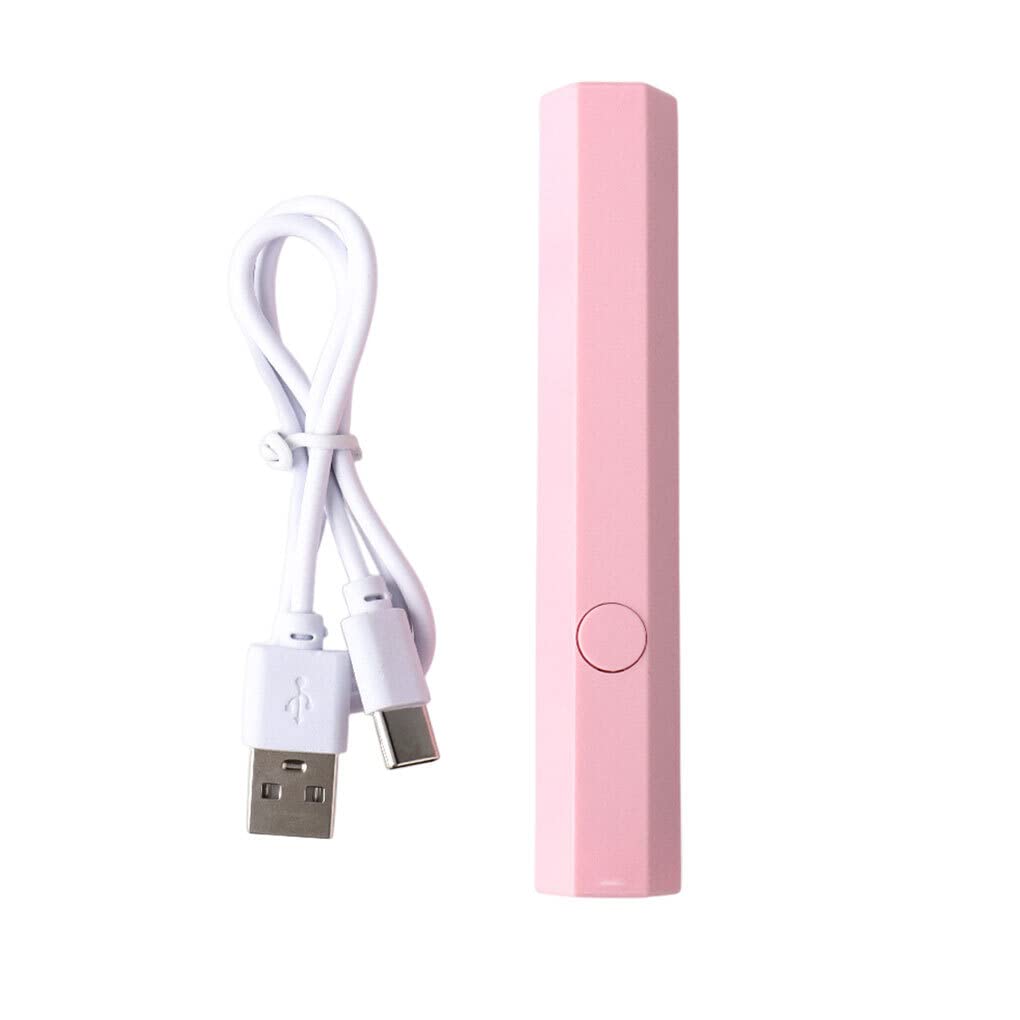 Professional UV LED Nail Dryer Machine - Fast Curing Hexagonal Pink Gel Lamp with Flashlight Pen for Manicure & Pedicure | Quick Dry for Gel Polish, Acrylic Nails & DIY Nail Art | Compact & Portable for Home Salon, Nail Studio & Travel Use | Perfect Gift for Nail Lovers - Ideal for Parties, Weddings, Spa Days & At-Home Nail Designs | Great for Professional Technicians & DIY Enthusiasts | Use for Mobile Beauty Services, Quick Touchups & Salon-Quality Results at Home