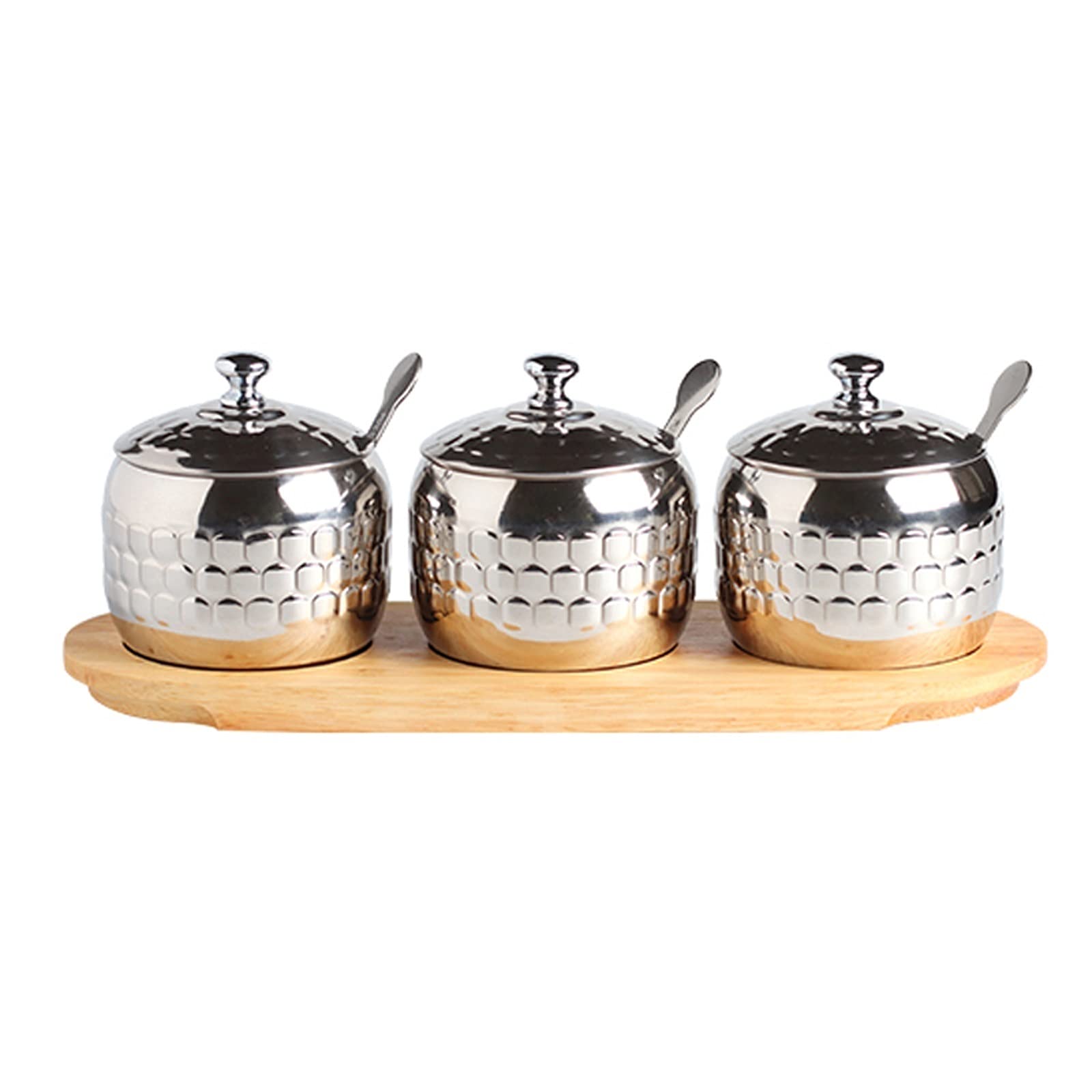 Stainless Steel Spice Rack Organizer Set with Condiment Jars - 12-Piece Kitchen Seasoning Storage Box for Spices, Herbs & Cooking Essentials | Perfect for Countertop, Pantry & Restaurant Use (Color: Black)