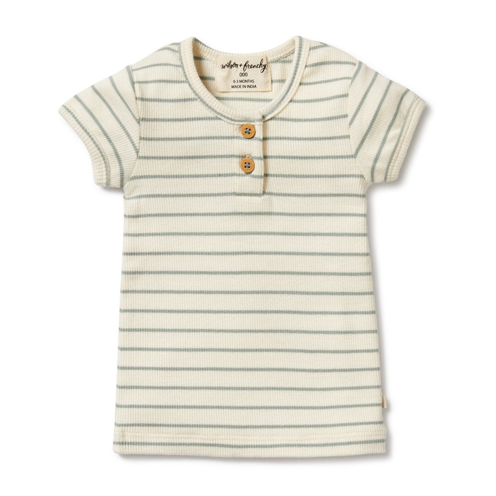 Organic Cotton Henley Tee for Women | Soft & Comfortable Casual Shirt | Perfect for Everyday Wear, Layering & Outfits