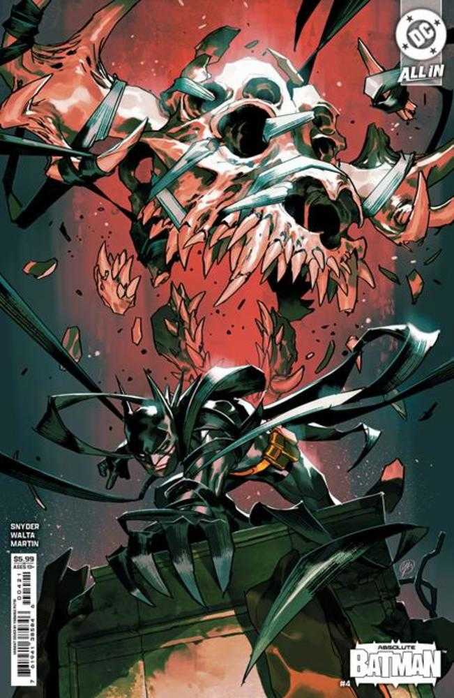 Absolute Batman #4 Cover B Yasmine Putri Variant - Premium Card Stock Comic Book for Collectors | Perfect for DC Fans, Comic Displays & Investment Collections