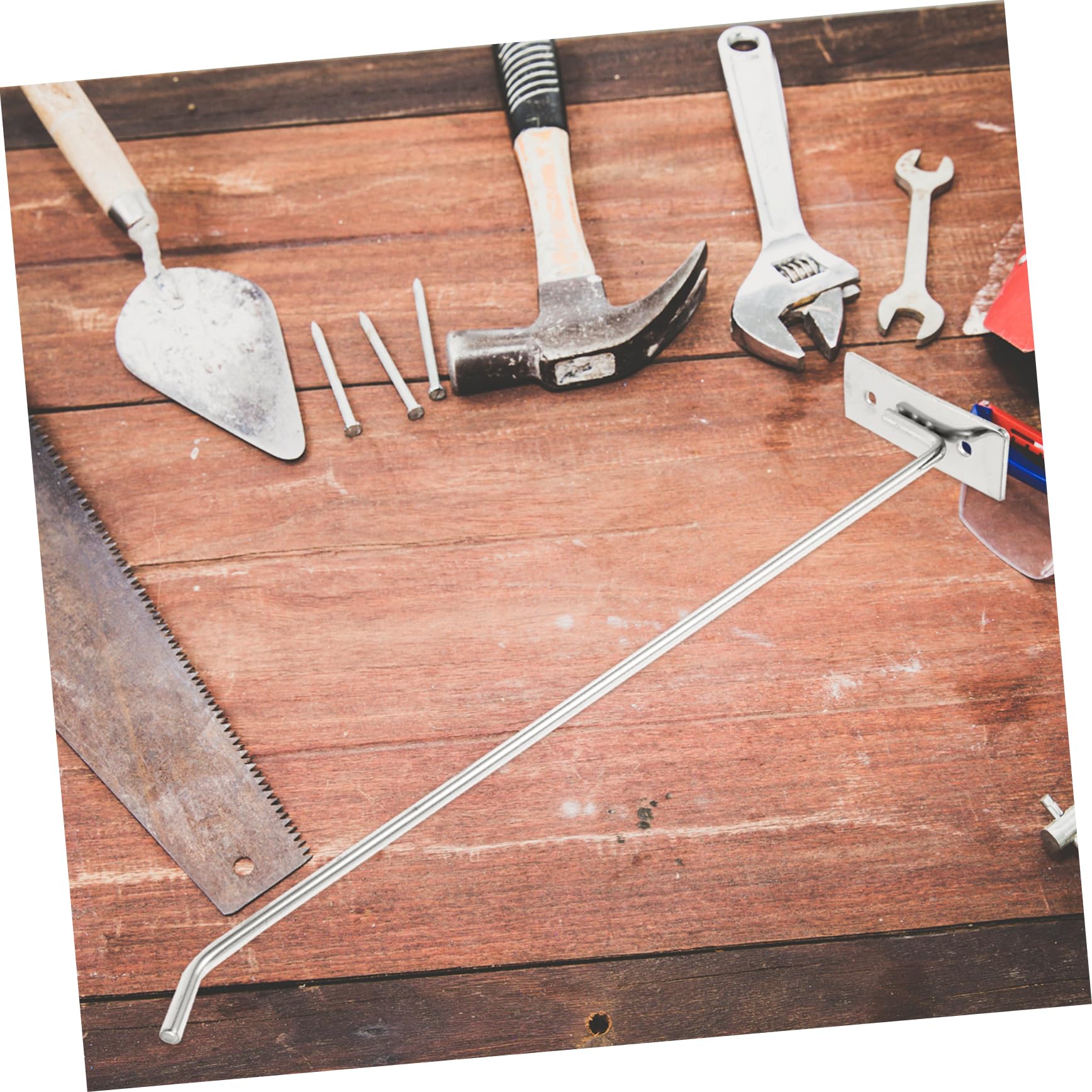 OHPHCALL Heavy Duty Metal Wall Hooks - Pegboard Hooks for Supermarket Shelves & Retail Displays - Easy Installation - Perfect for Organizing Tools, Kitchenware & Retail Merchandise