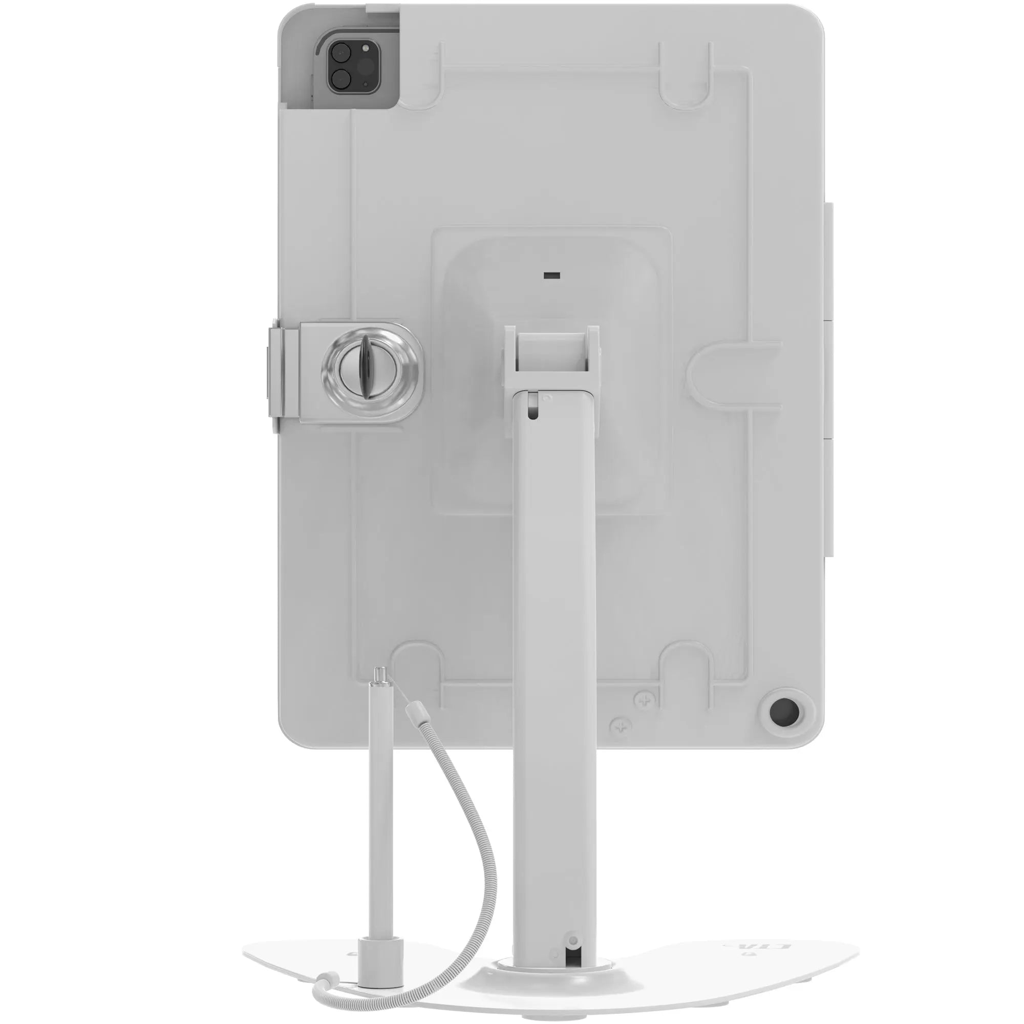 Dual Security Desk Kiosk - Heavy Duty Reception Counter with Lockable Storage for Office, Hotel & Hospital Lobby Security Checkpoints