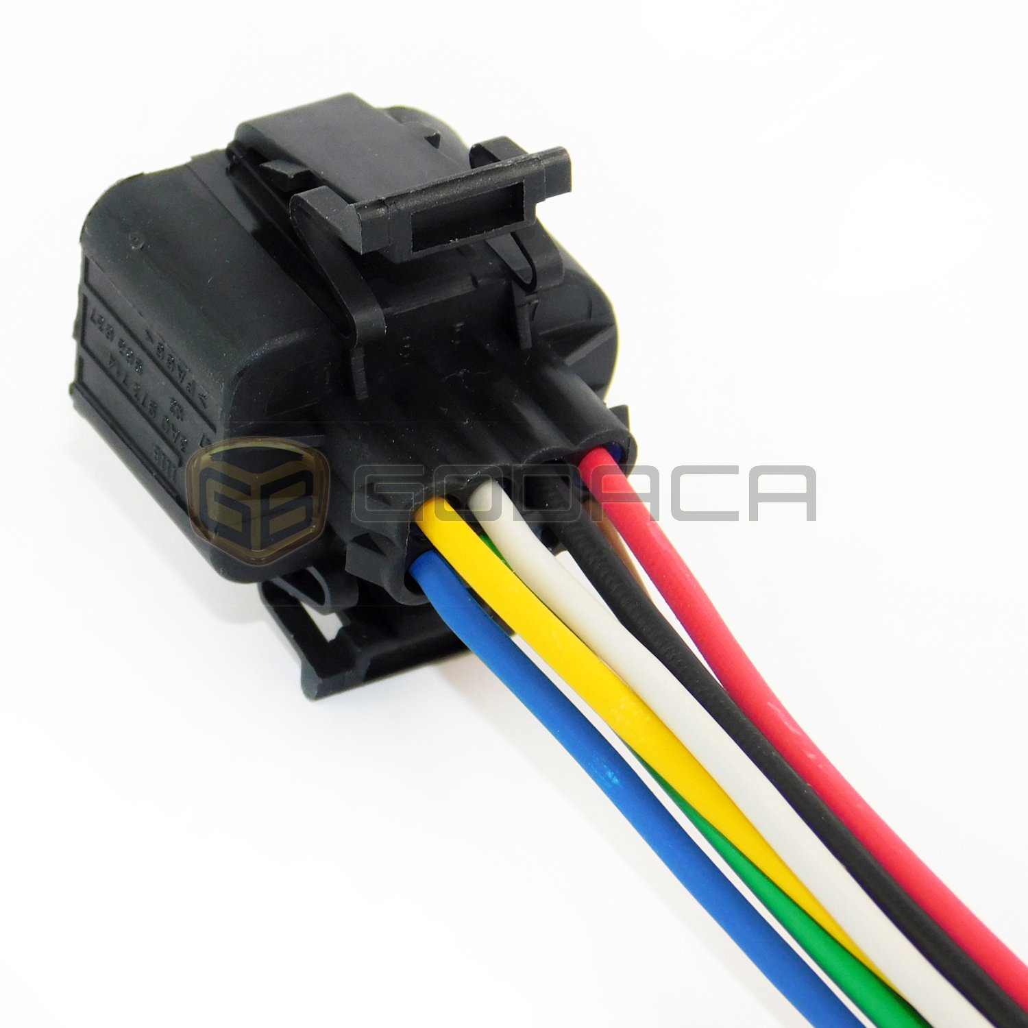 8-Way Connector for Audi Throttle Valve Potentiometer 3A0 973 714 - Replacement Part for Audi Engine Repair & Maintenance