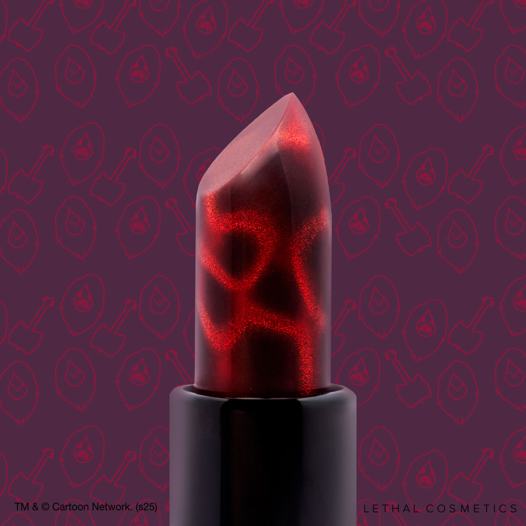 Lethal Cosmetics Adventure Time Collection Marceline Lip Balm - Moisturizing & Tinted Lip Care for Dry Lips - Perfect for Cosplay, Daily Use & Gift Giving