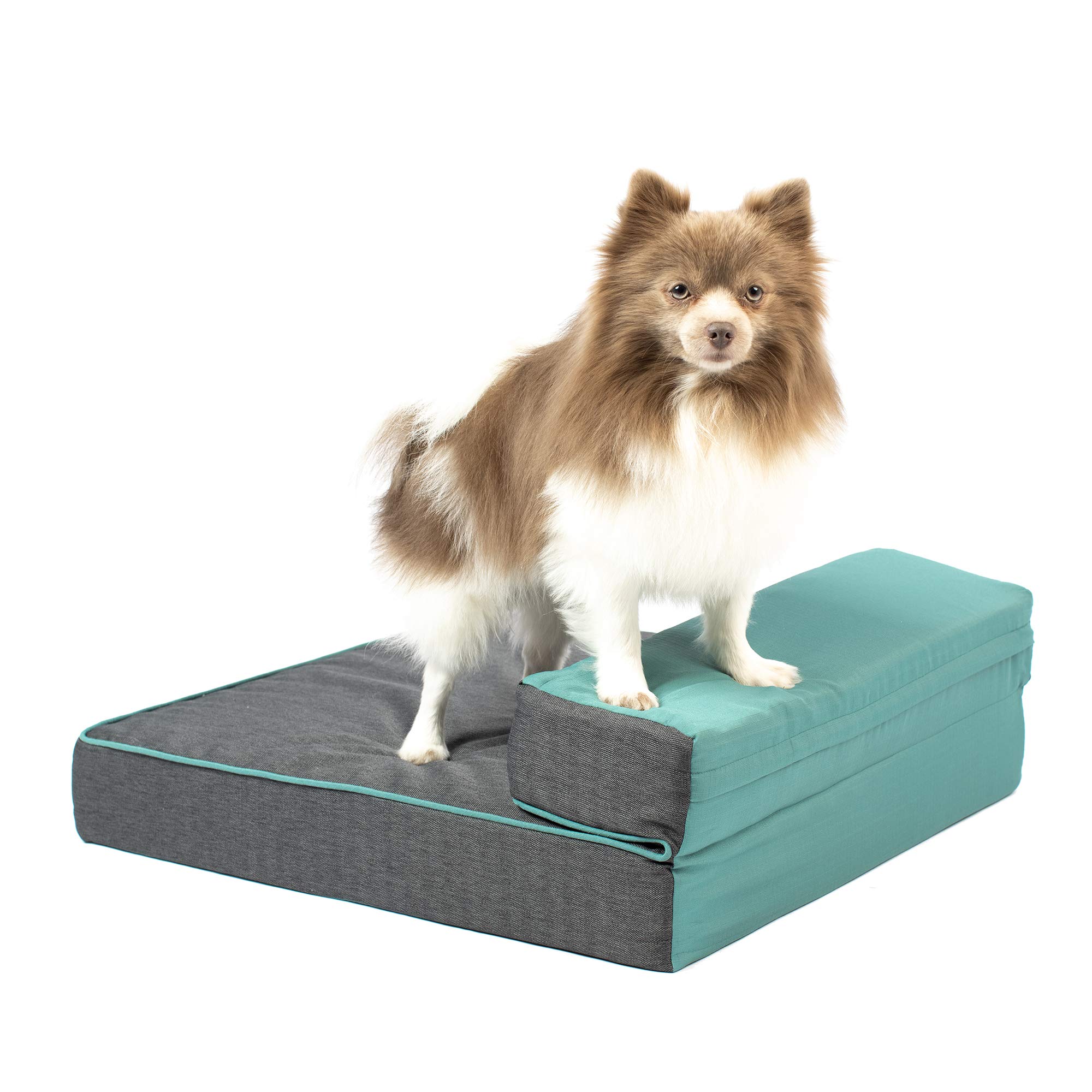 Hyper Pet Double Dreamer Deluxe Orthopedic Dog Bed - HyperFoam & HyperLock Support for Small, Large & X-Large Dogs - Expandable & Durable Calming Pet Bed (32