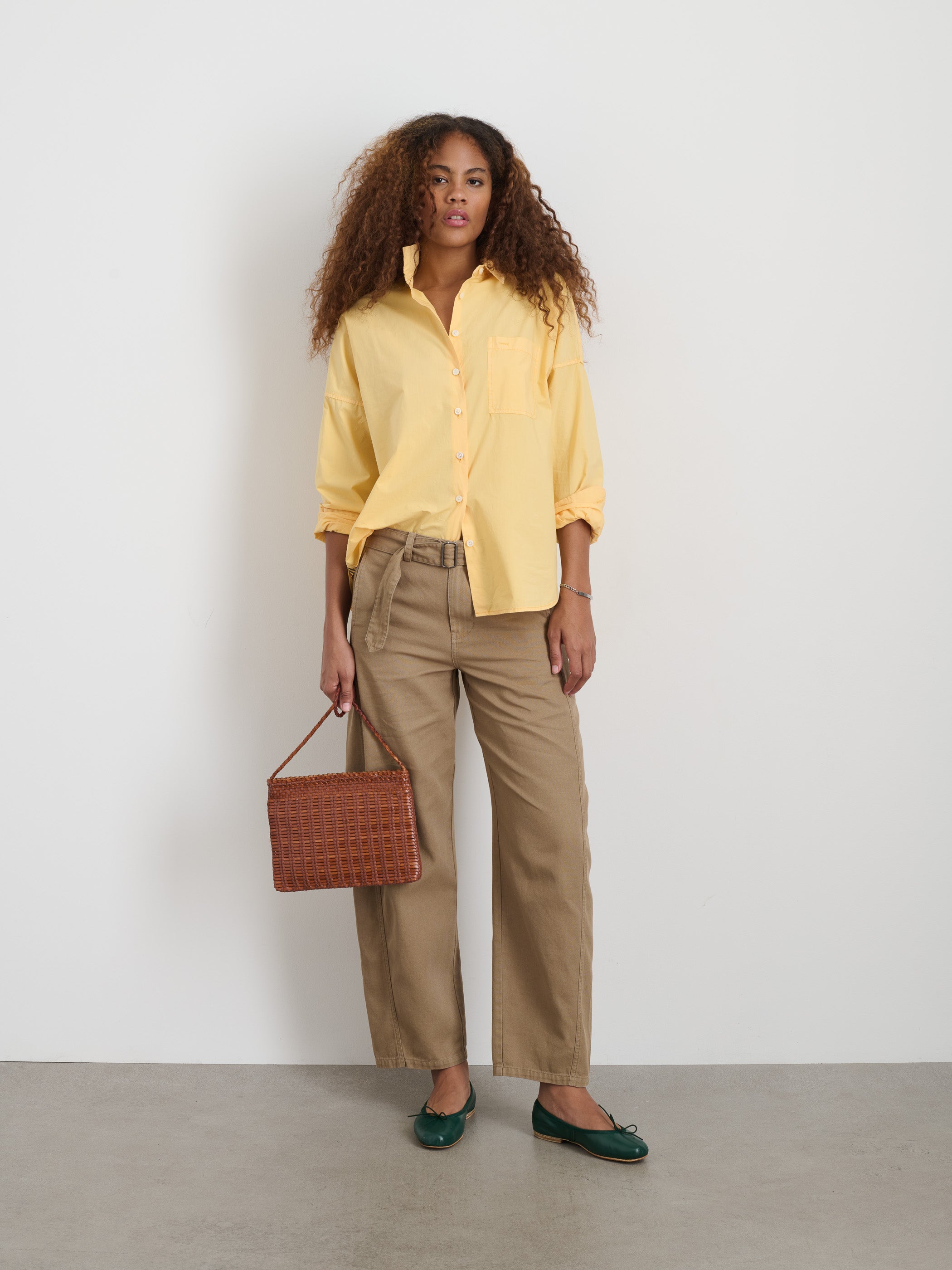 Jo Shirt in Cotton Poplin - Women's Casual Button Down Shirt for Work & Everyday Wear | Breathable & Comfortable