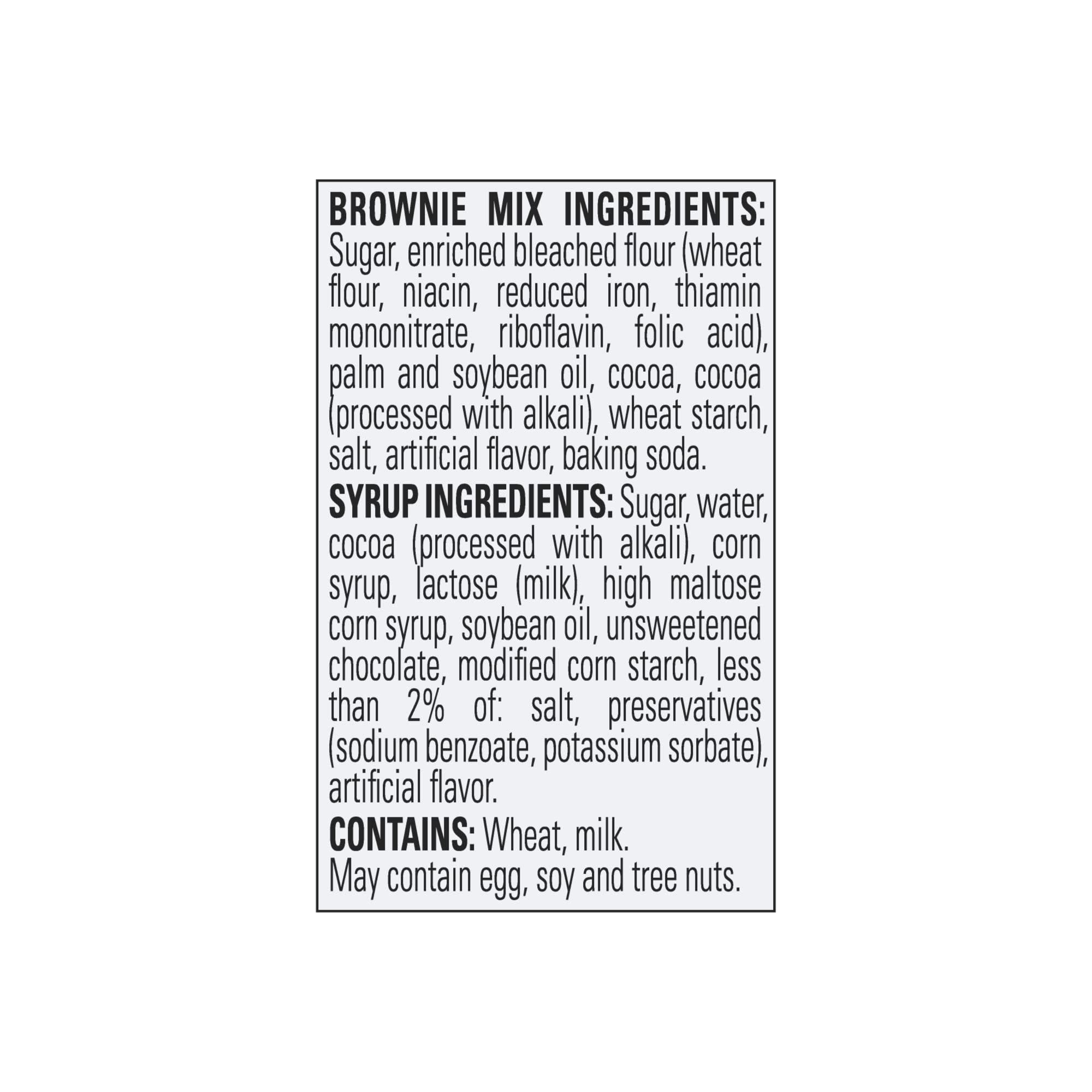Ghirardelli Chocolate Supreme Brownie Mix with Chocolate Syrup - 18.75 oz (Pack of 12) | Premium Baking Mix for Homemade Brownies, Desserts & Gifts | Perfect for Parties, Holidays & Family Treats