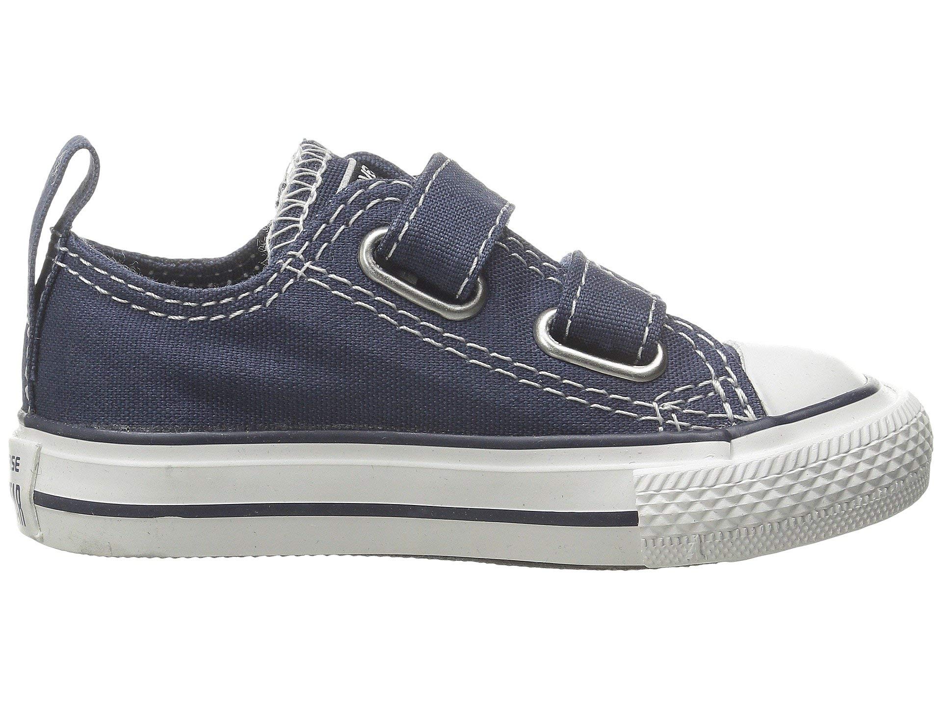 Converse Toddler Sneakers - Navy Blue Velcro Athletic Shoes for Boys & Girls Size 5 - Comfortable Casual Walking & Play Shoes for Preschoolers