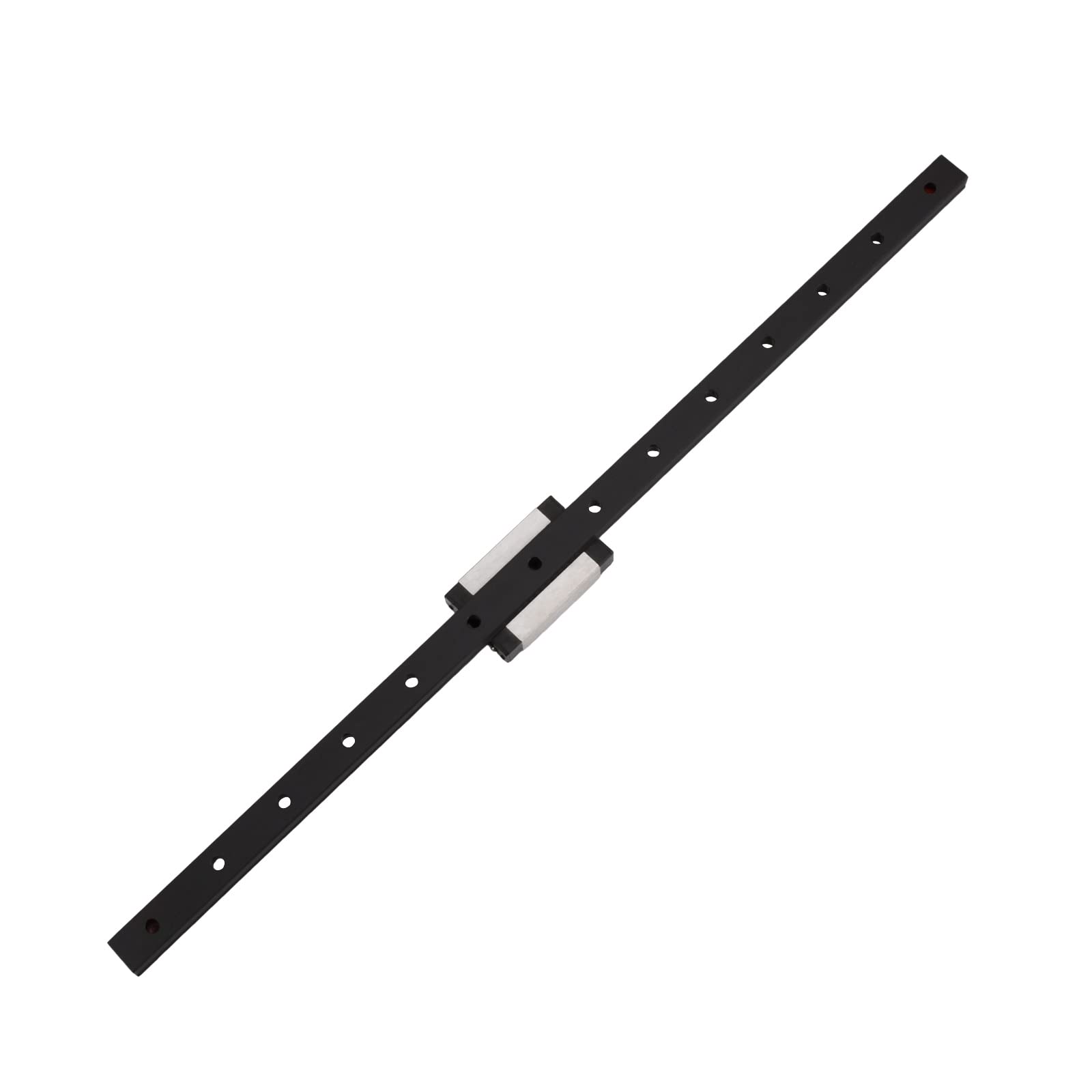 MGN12H 450mm Linear Rail (17.71 Inch) with Steel Carriage Block - High Precision Guide for DIY 3D Printers, CNC Machines & Robotics Projects | Smooth Motion for X/Y Axis & Automation Equipment