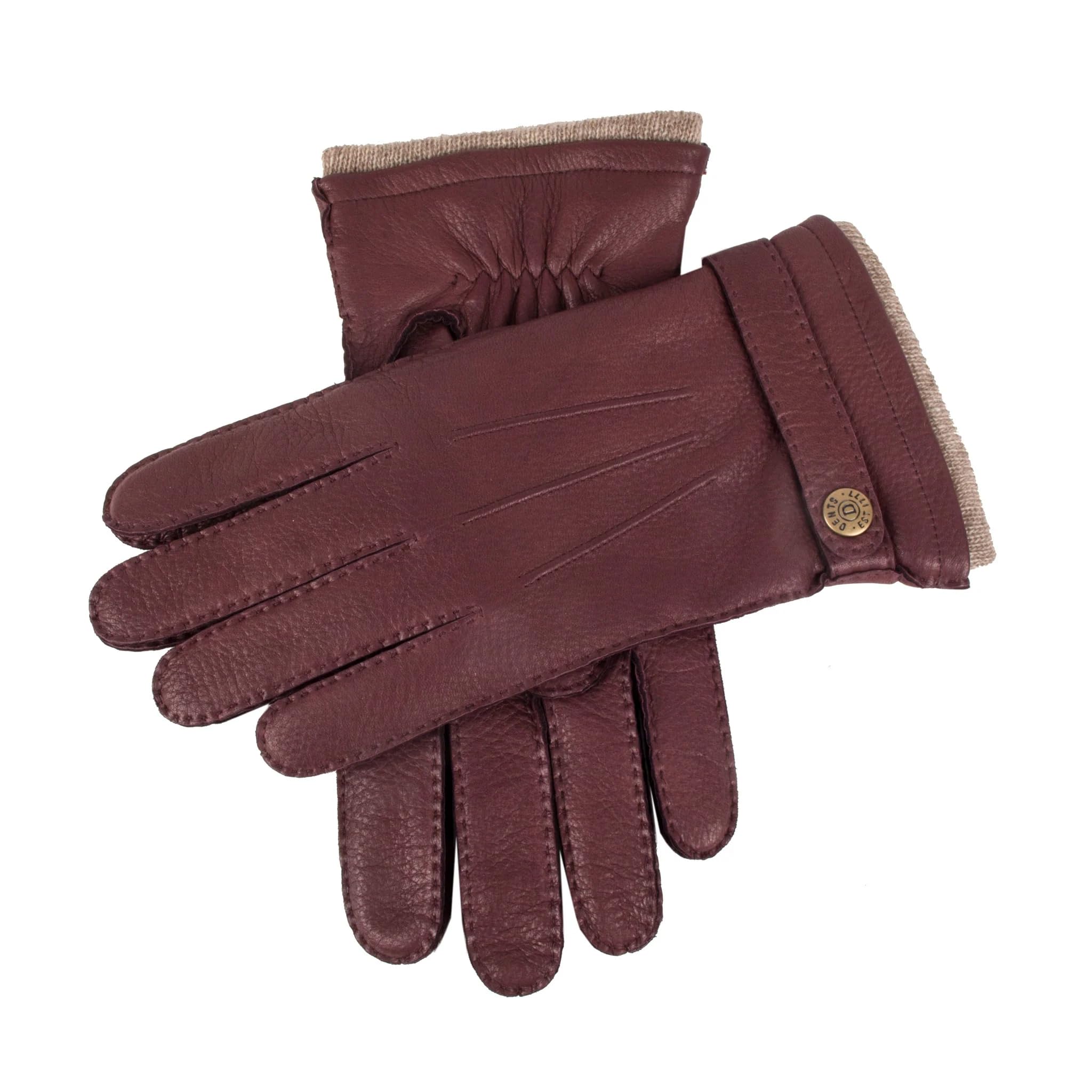 Men's Winter Gloves - Large Size, Black - Warm & Durable for Outdoor Activities, Skiing, Hiking, and Snow Sports