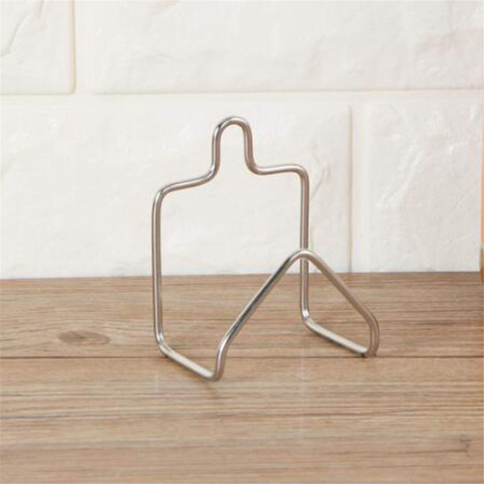 Stainless Steel Kitchen Sink Sponge Holder with Adhesive Hook - Organize Sponges & Cleaning Tools by Sink for Easy Access
