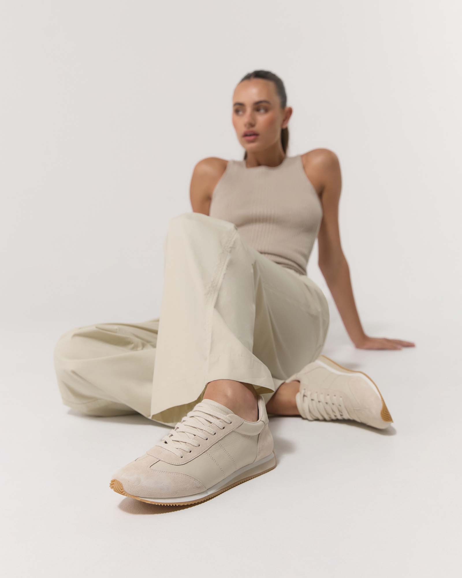 MONTY Sneakers - Off-White Multi-Color Fashion Shoes for Men & Women | Comfortable Casual Walking & Streetwear Style