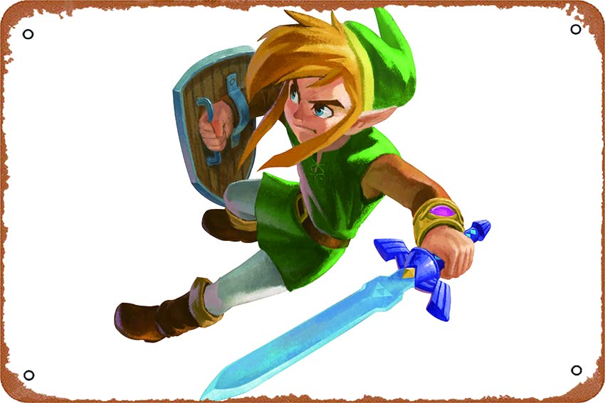The Legend of Zelda: A Link Between Worlds Metal Tin Sign - 8