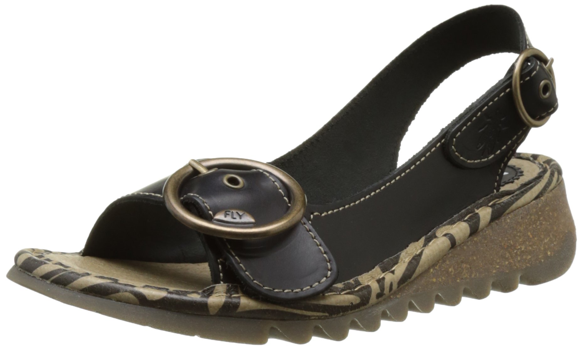 FLY London Women's Comfortable Summer Sandals - Stylish Casual & Beach Walking Shoes for Women - Perfect for Vacation, Travel, and Everyday Wear