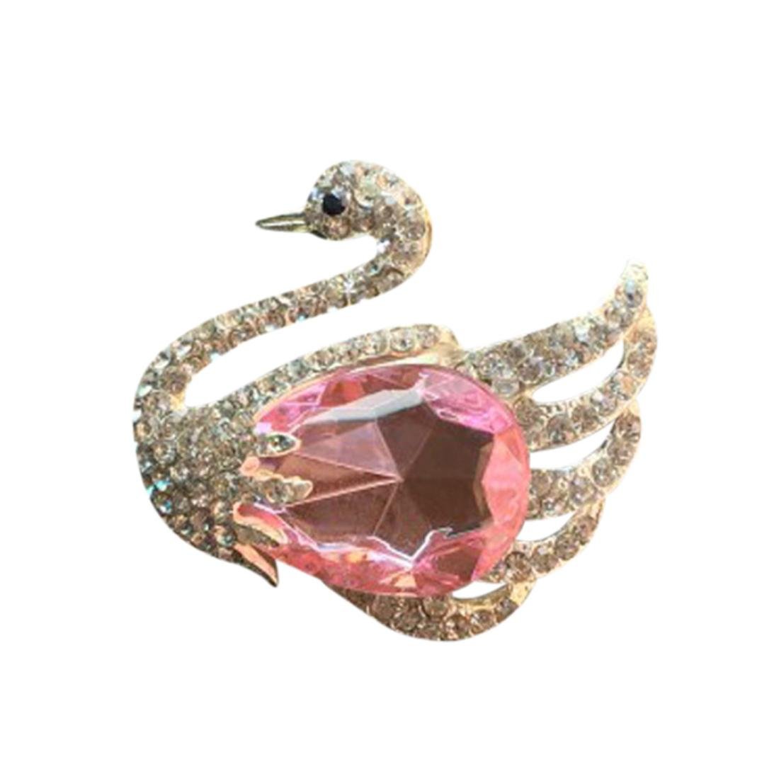 Veepola Soft Flower Swan Car Air Freshener Clip - Pink Floral Scented Perfume Diffuser for Car Vent, Long-Lasting Aroma, Perfect Car Accessory Gift for Women & Men - Ideal for Daily Commute, Road Trips & Office Parking