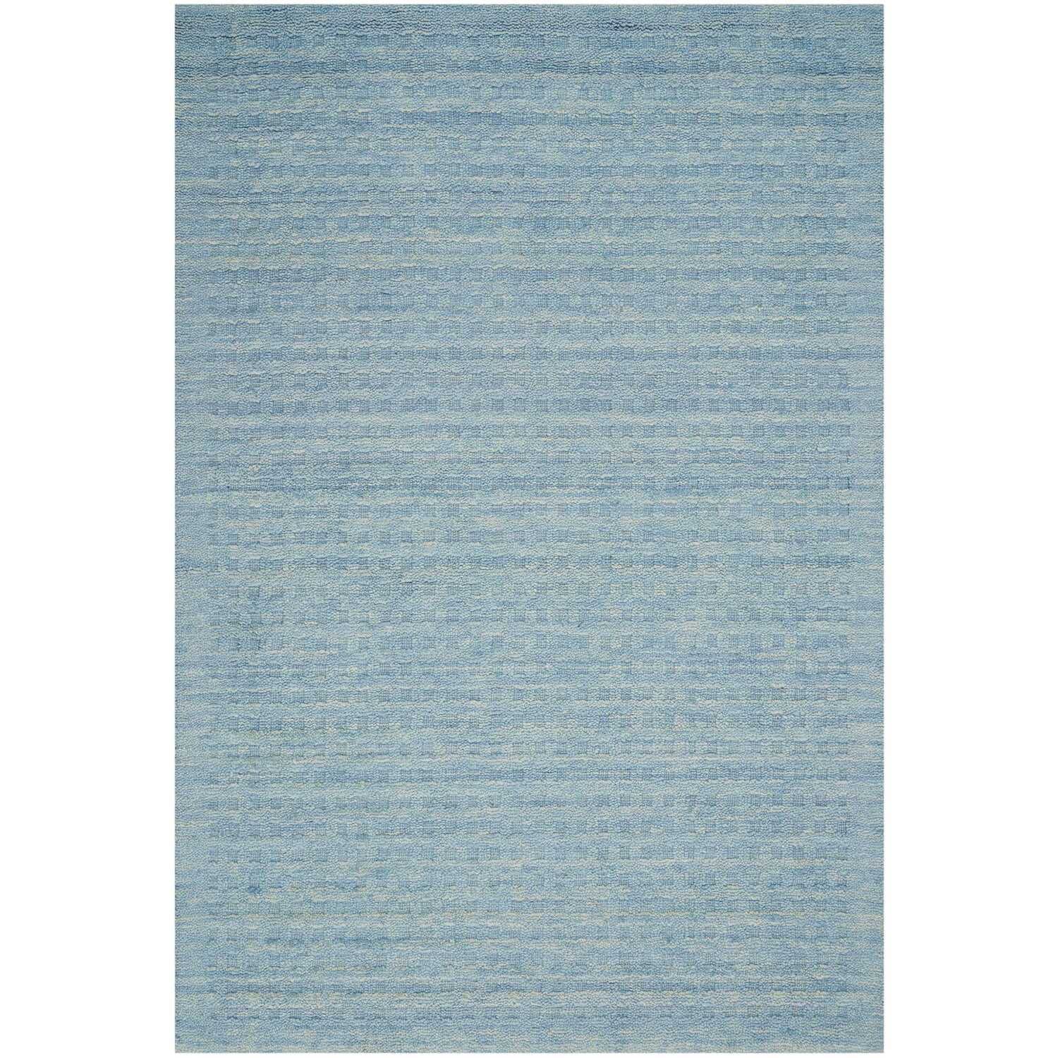 Nourison Perris Solid Sky Blue 8' x 10'6